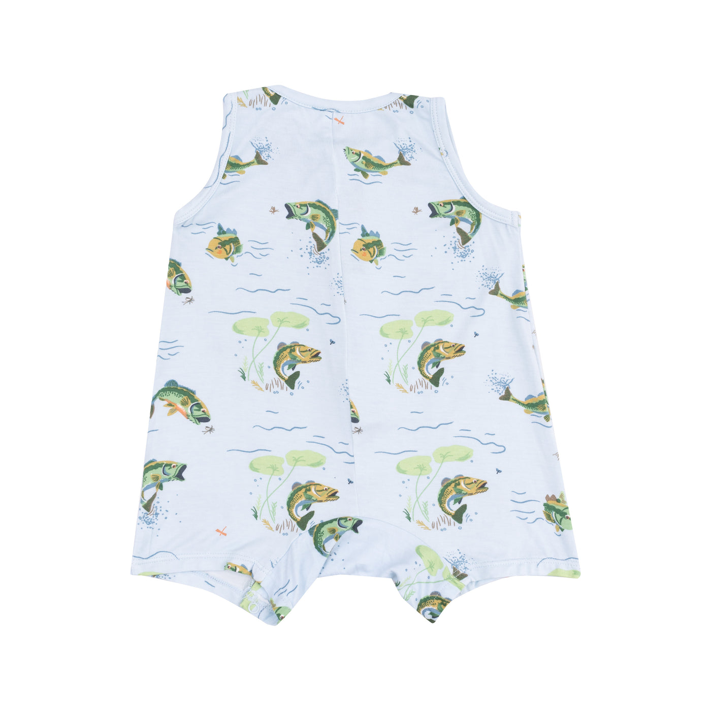 Sleeveless Shortie Romper- Bass