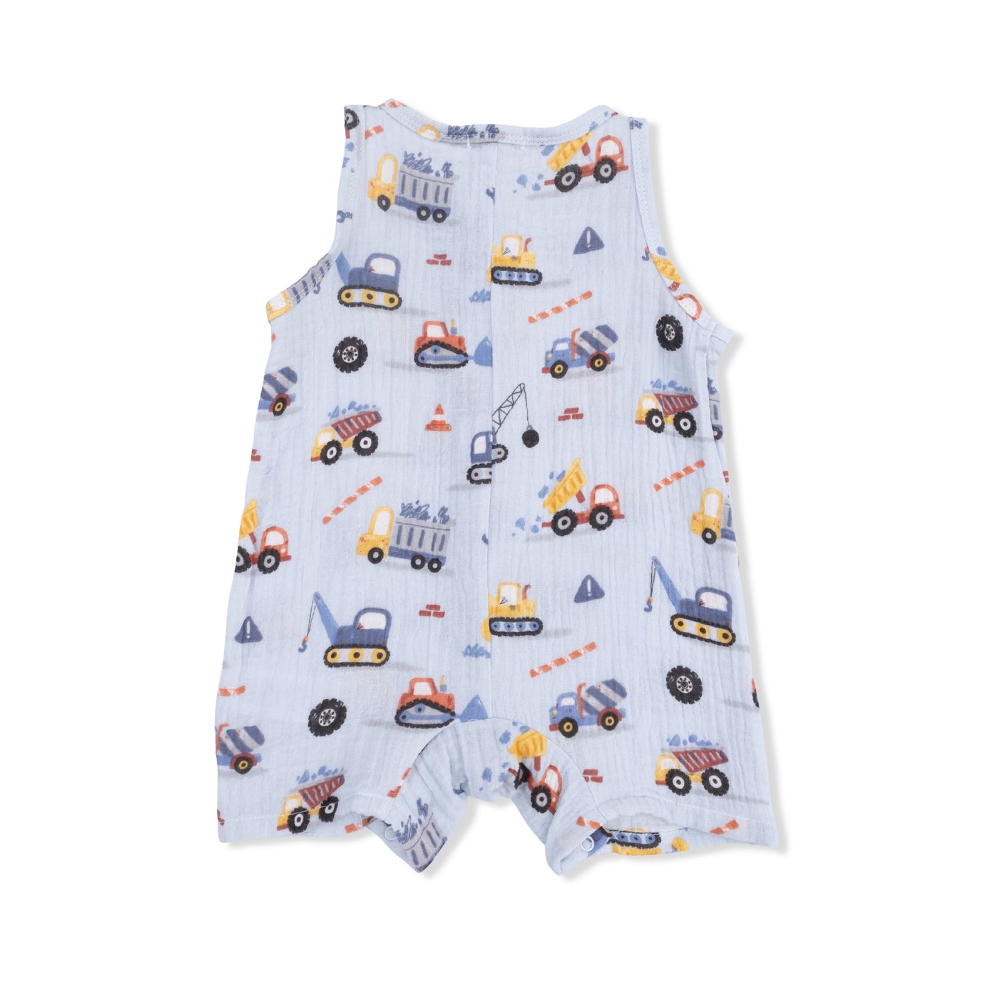 Crayon Construction - Sleeveless Shortie Romper-Angel Dear