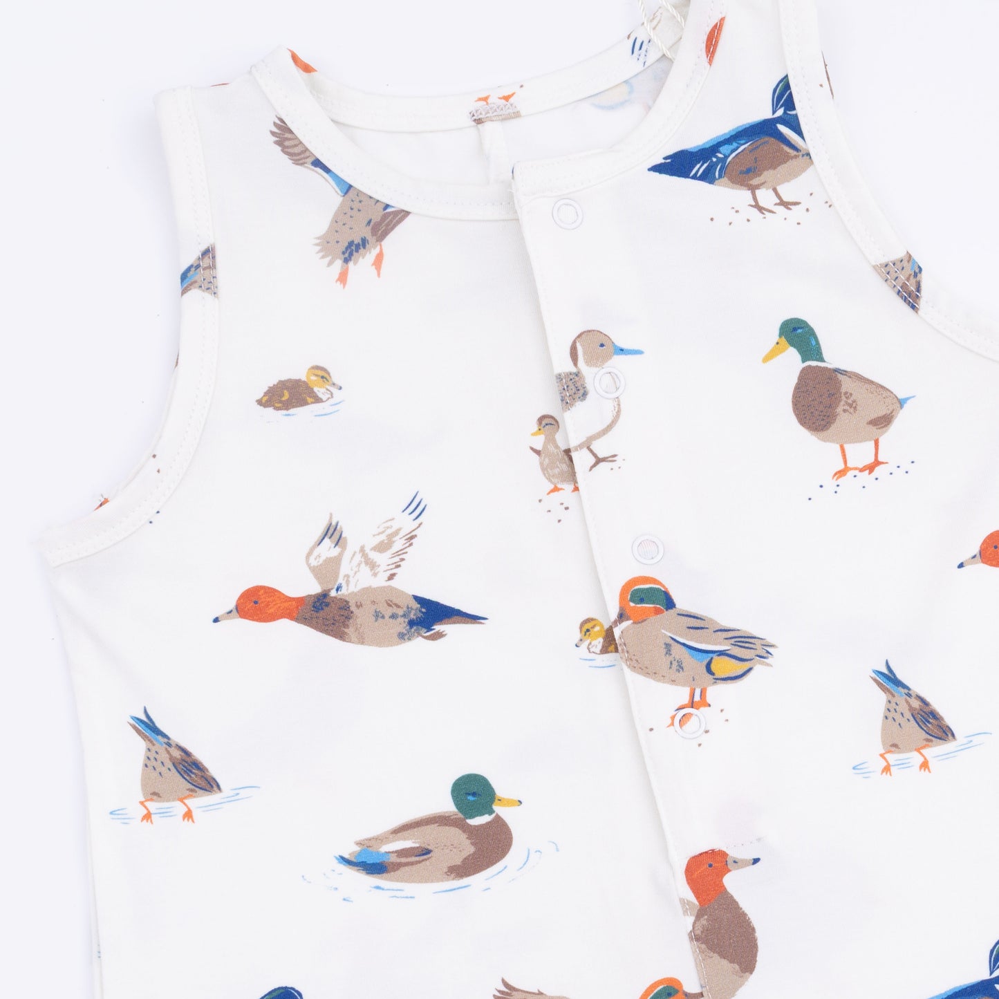 Ducks - Sleeveless Shortie Romper