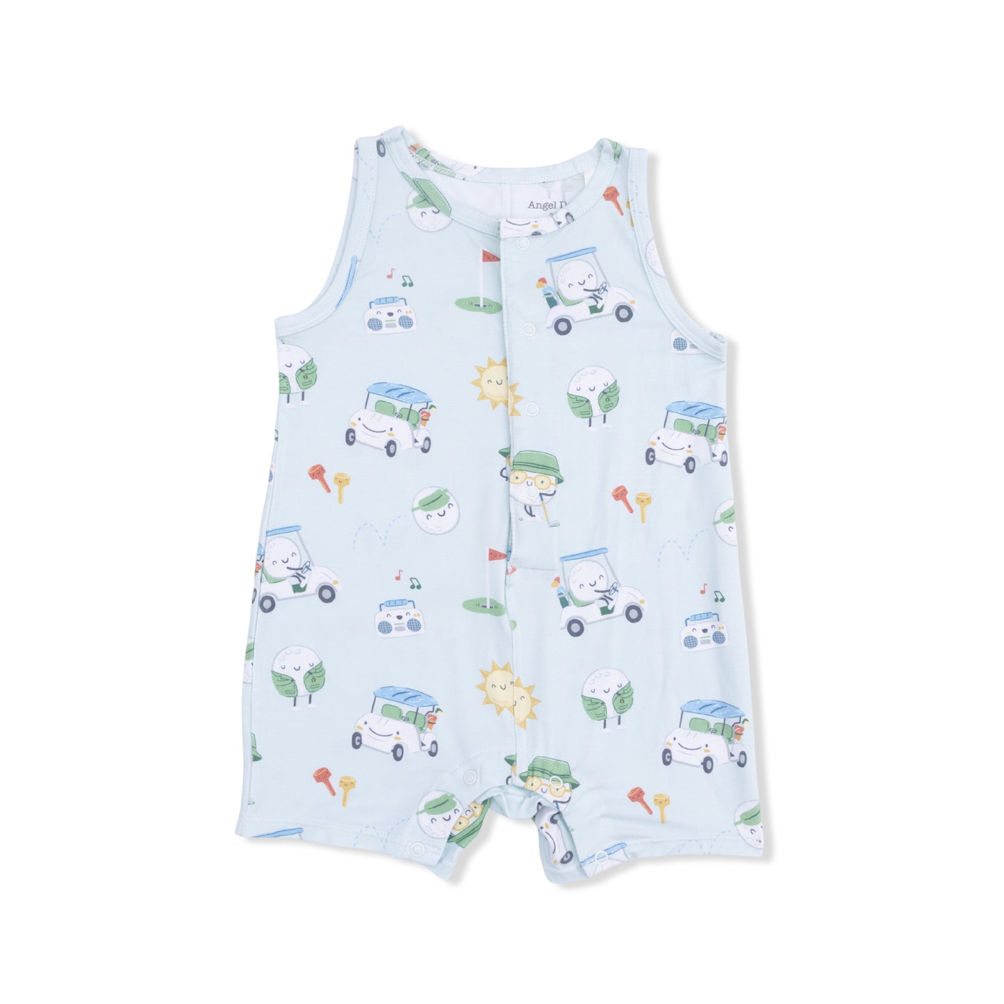Golf Pros - Sleeveless Shortie Romper-Angel Dear