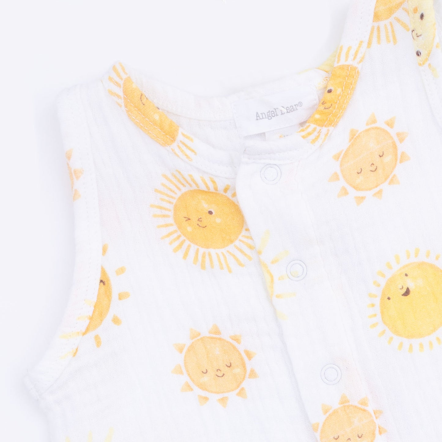 Happy Suns - Sleeveless Shortie Romper-Angel Dear