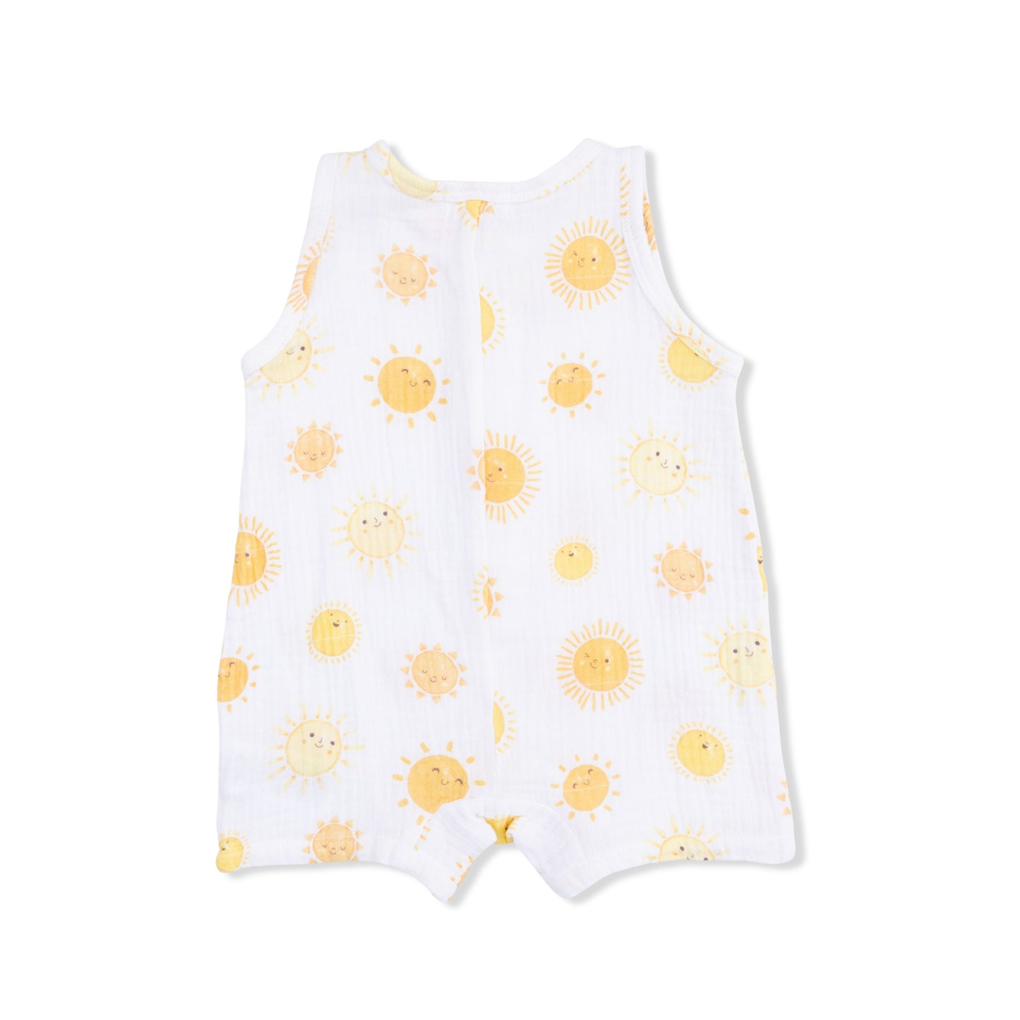 Happy Suns - Sleeveless Shortie Romper-Angel Dear