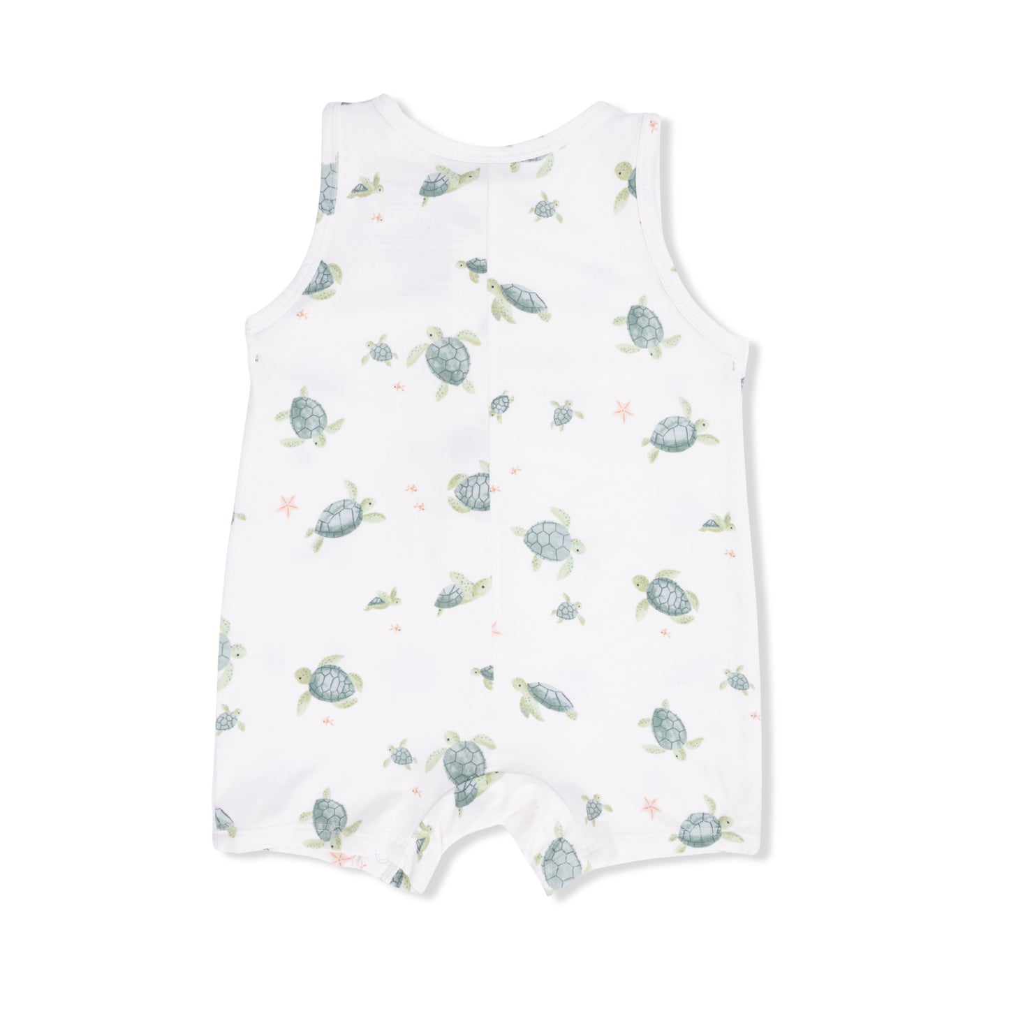 Sea Turtles - Sleeveless Shortie Romper-Angel Dear