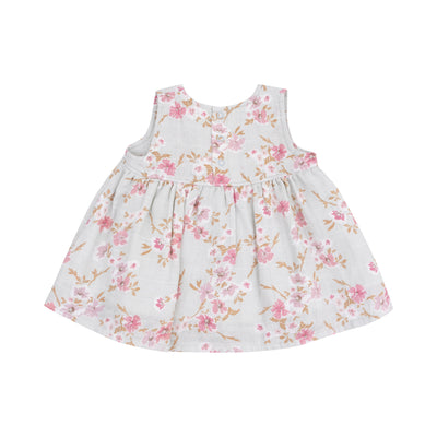 Kimono Dress & Bloomer - Pink Phlox Floral