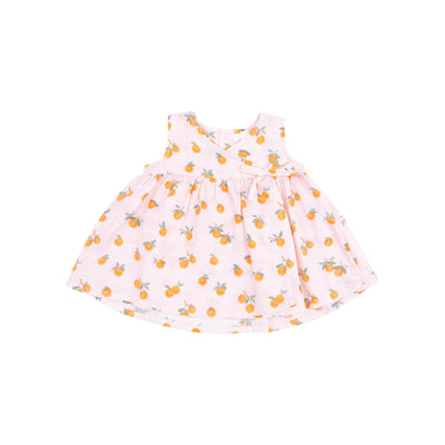 Kimono Dress & Bloomer - Sweet Clementines