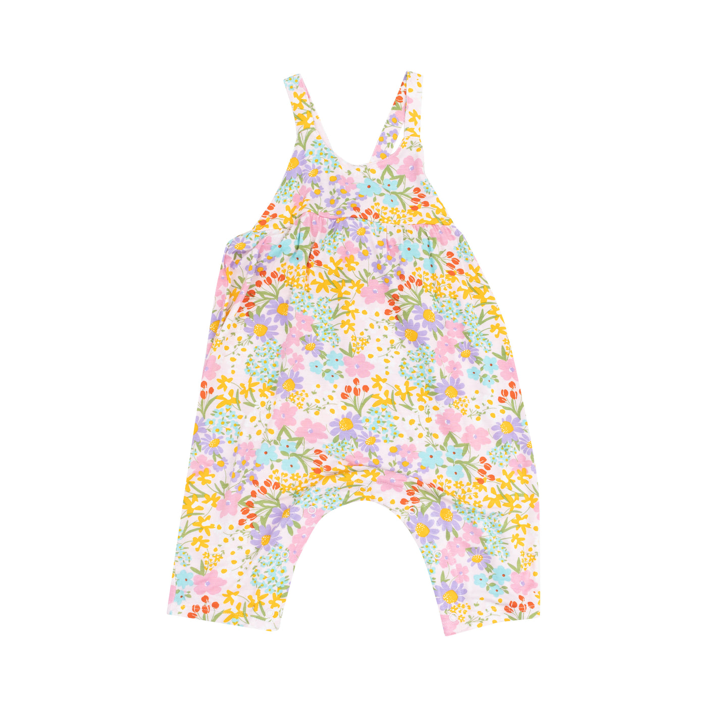 Tie Back Romper-  Amelia Floral