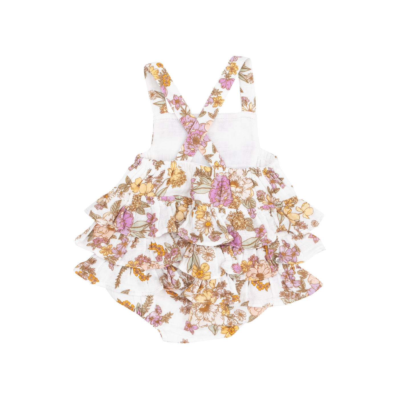 Ruffle Sunsuit - Anna May Floral