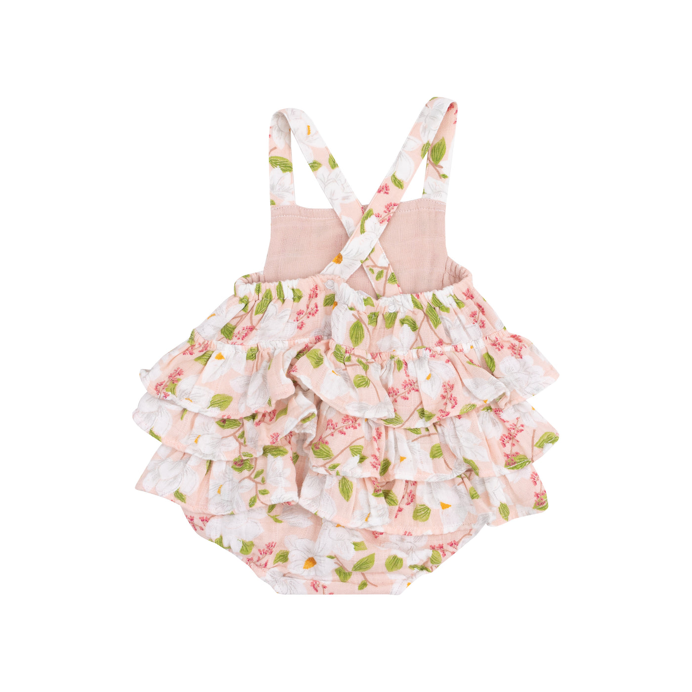 Ruffle Sunsuit - Magnolias