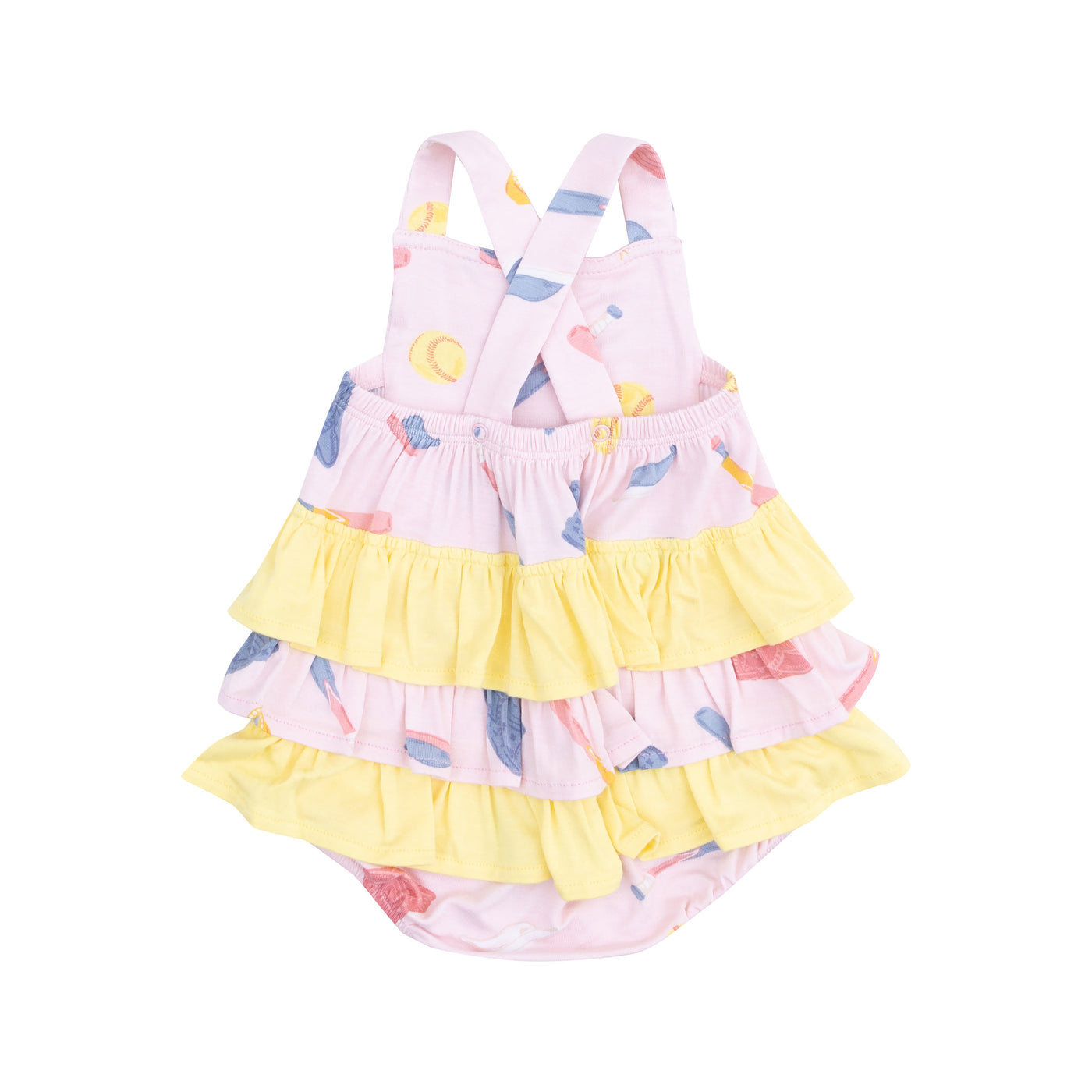 Ruffle Sunsuit - Softball