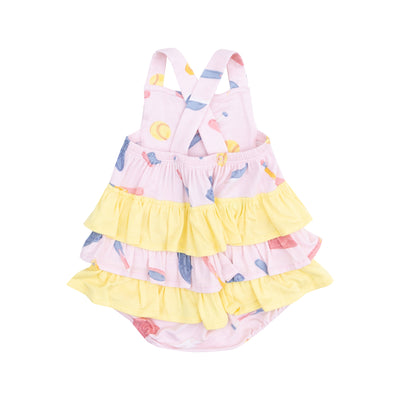 Ruffle Sunsuit - Softball-Angel Dear