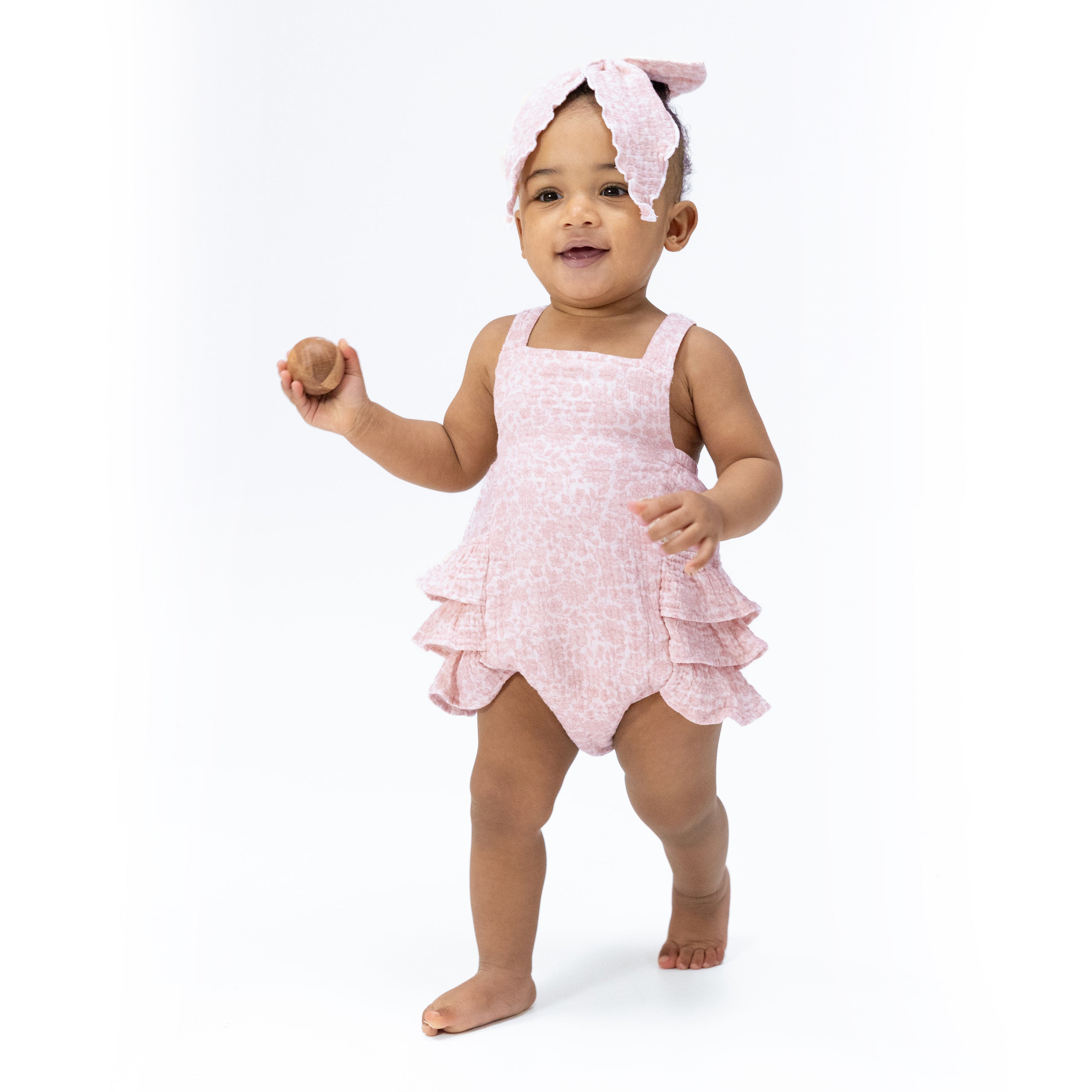 Harper Floral - Ruffle Sunsuit