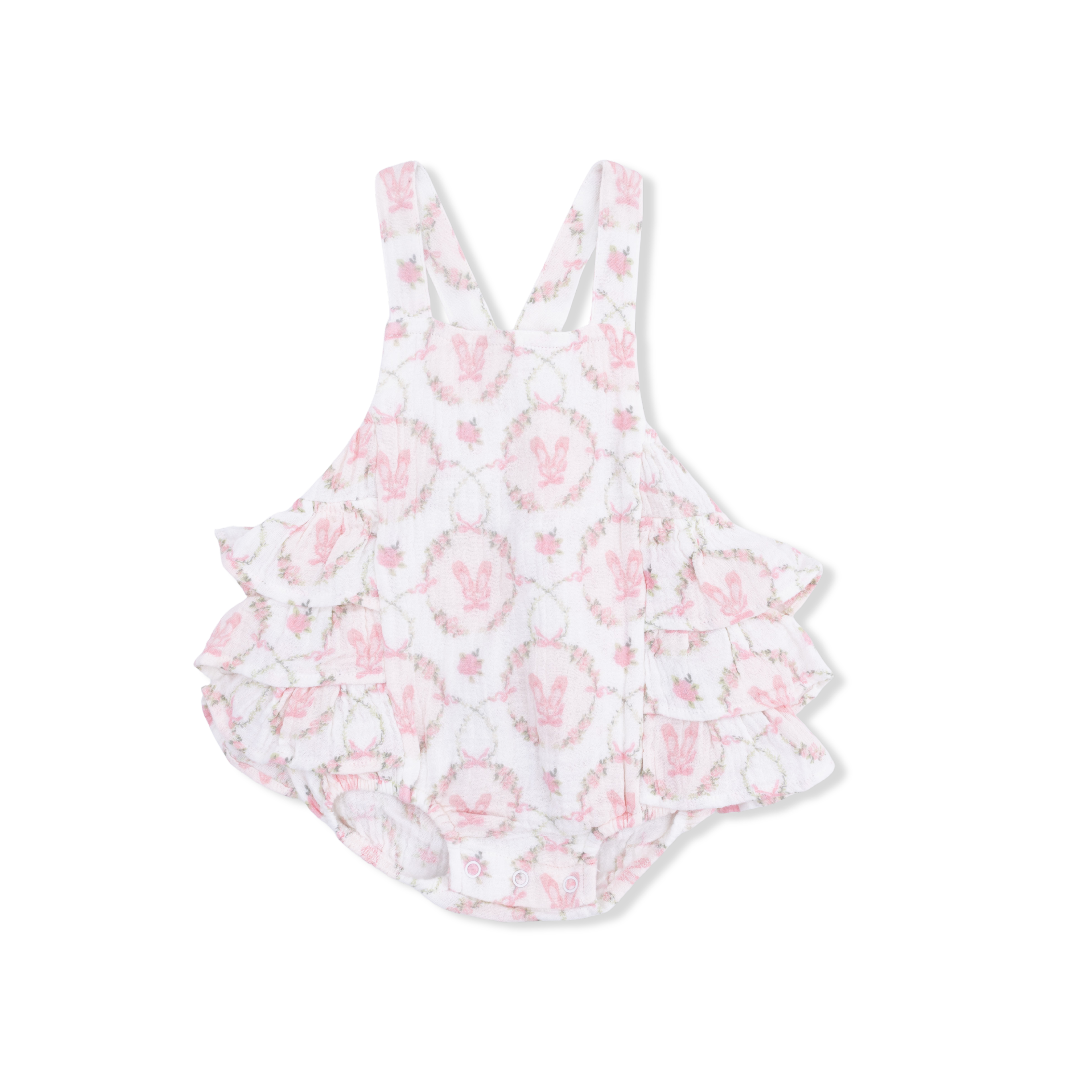 Cameo Ballet Shoes - Ruffle Sunsuit-Angel Dear