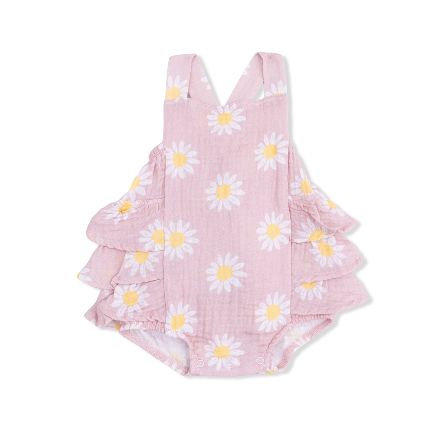 Caitlyn's Daisy - Ruffle Sunsuit-Angel Dear