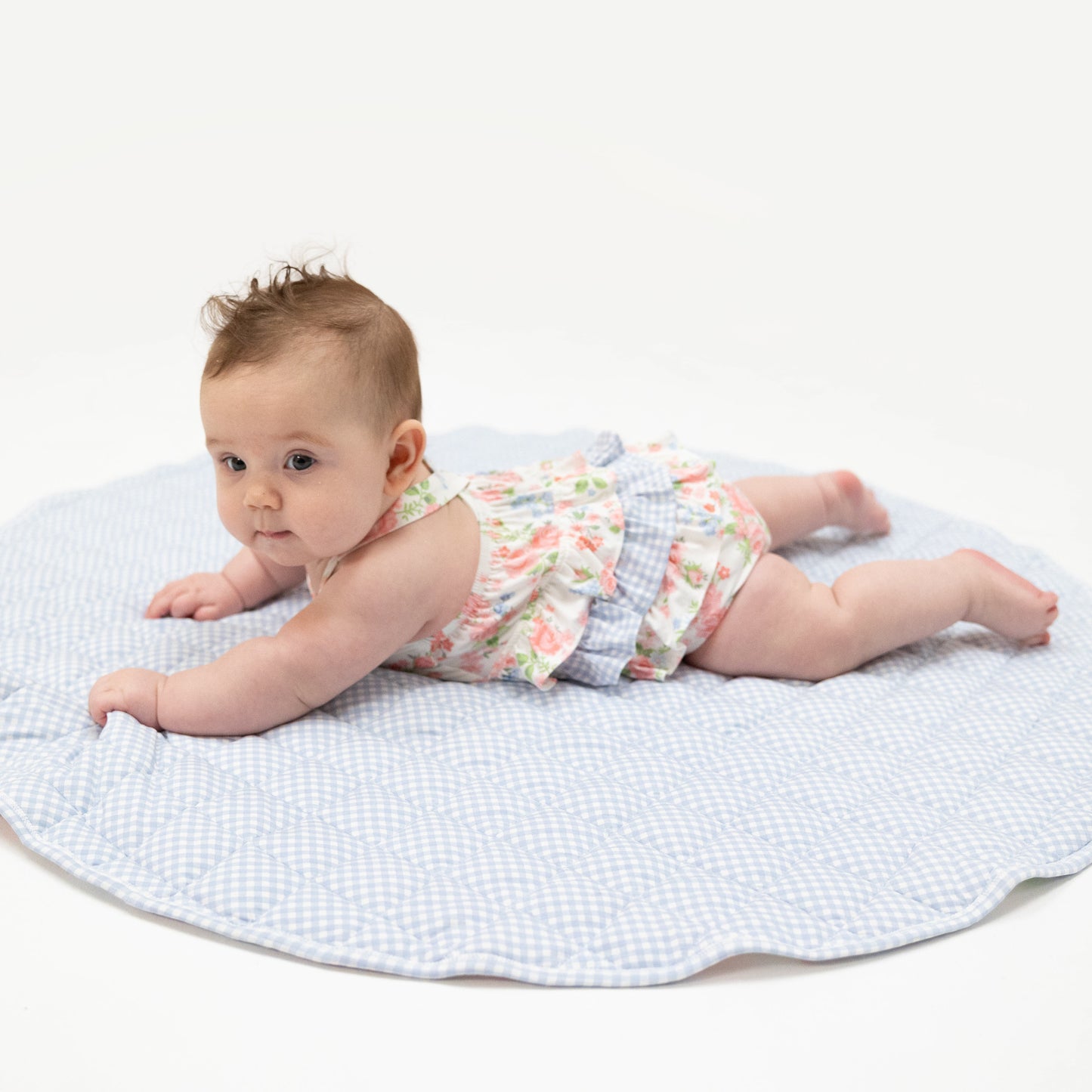 Cute Little Roses - Quilted Playmat-Angel Dear