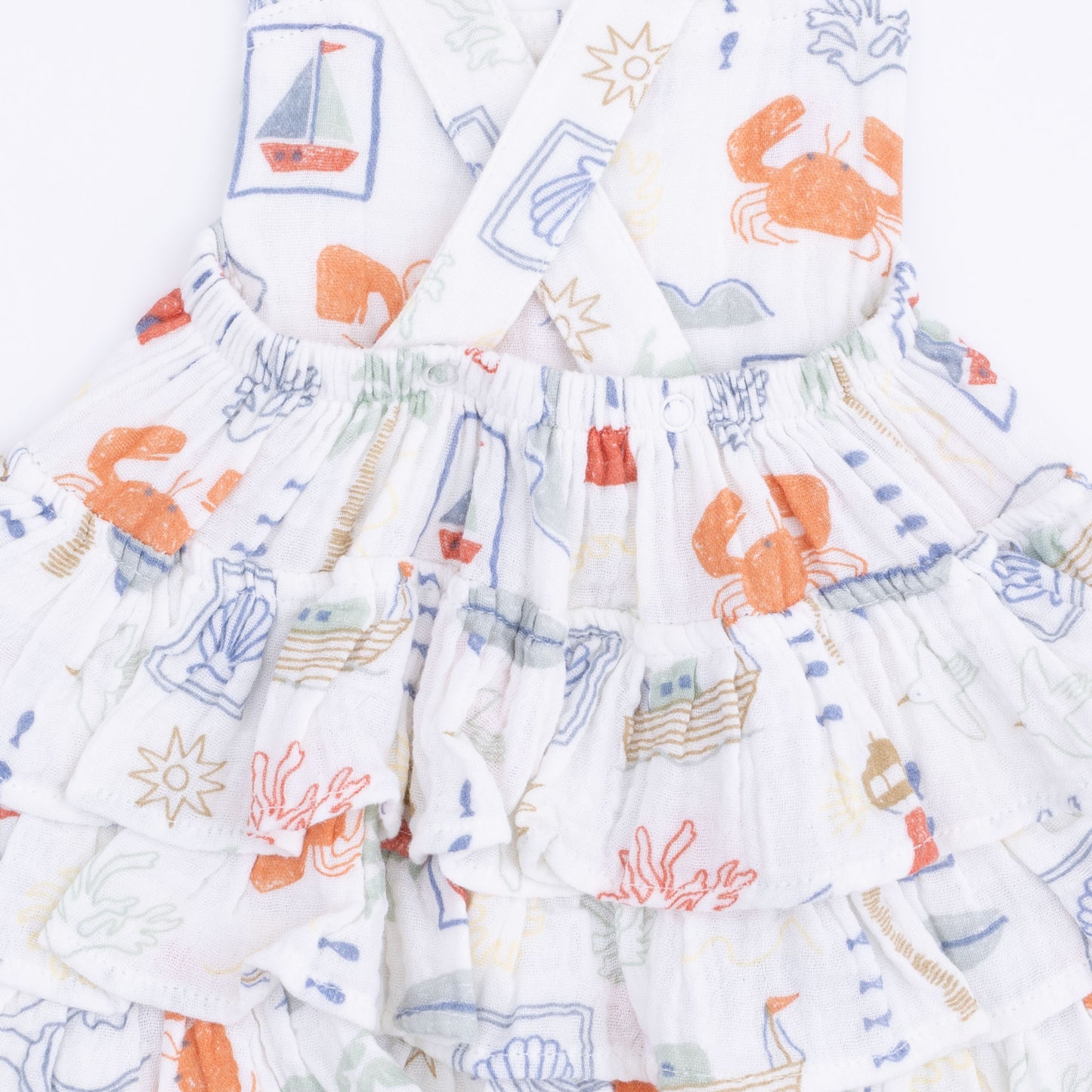 Club Mediterranean - Ruffle Sunsuit