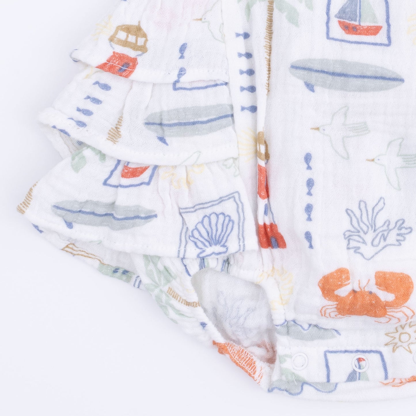 Club Mediterranean - Ruffle Sunsuit