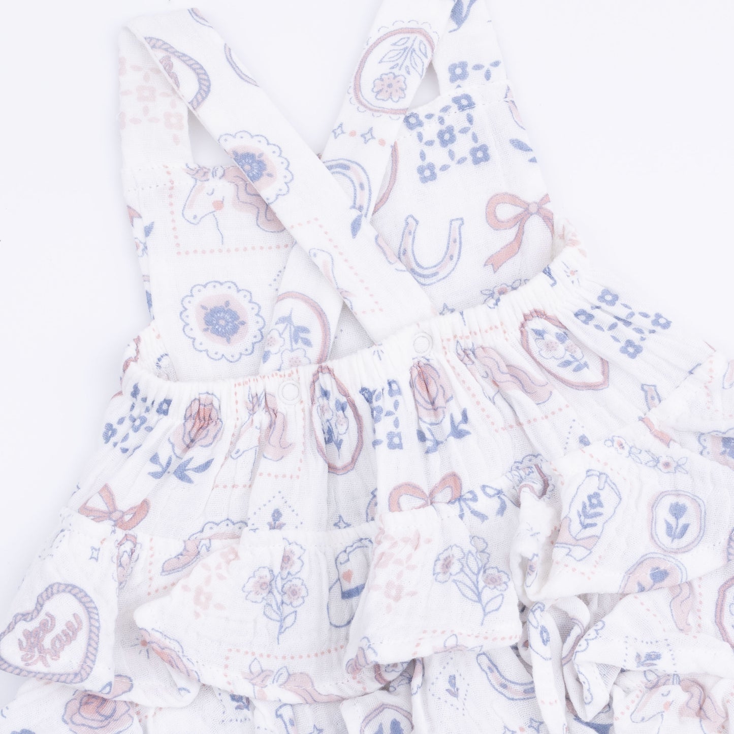 Country Western Heirlooms - Ruffle Sunsuit