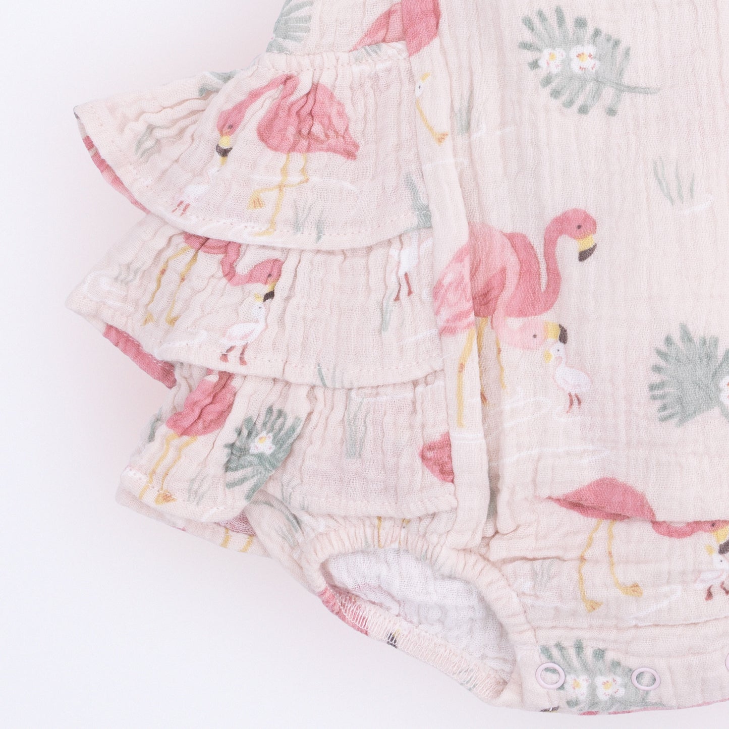 Flamingos - Ruffle Sunsuit