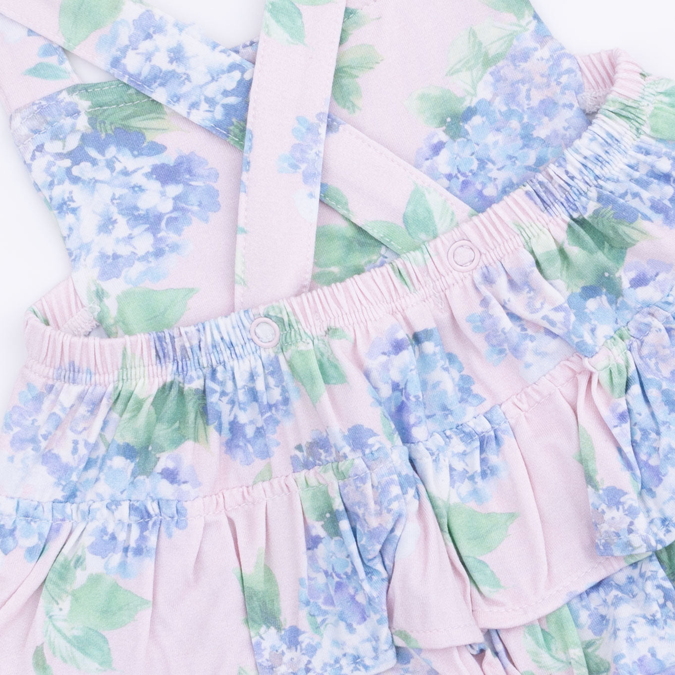 Hydrangeas - Ruffle Sunsuit-Angel Dear