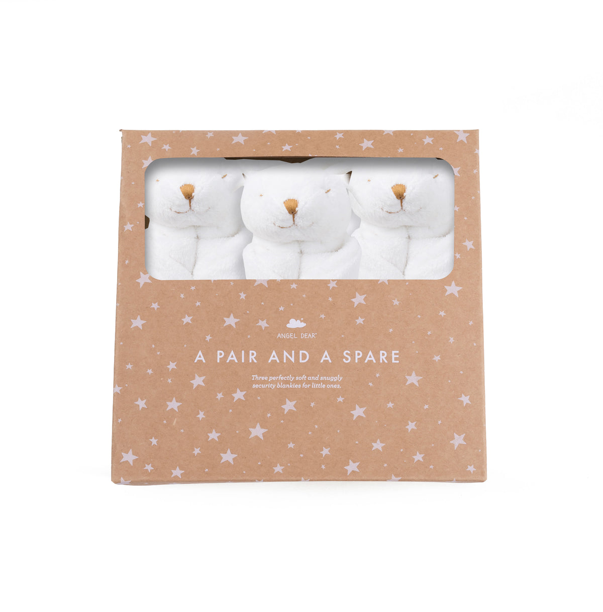 Pair and a Spare - White Bunny