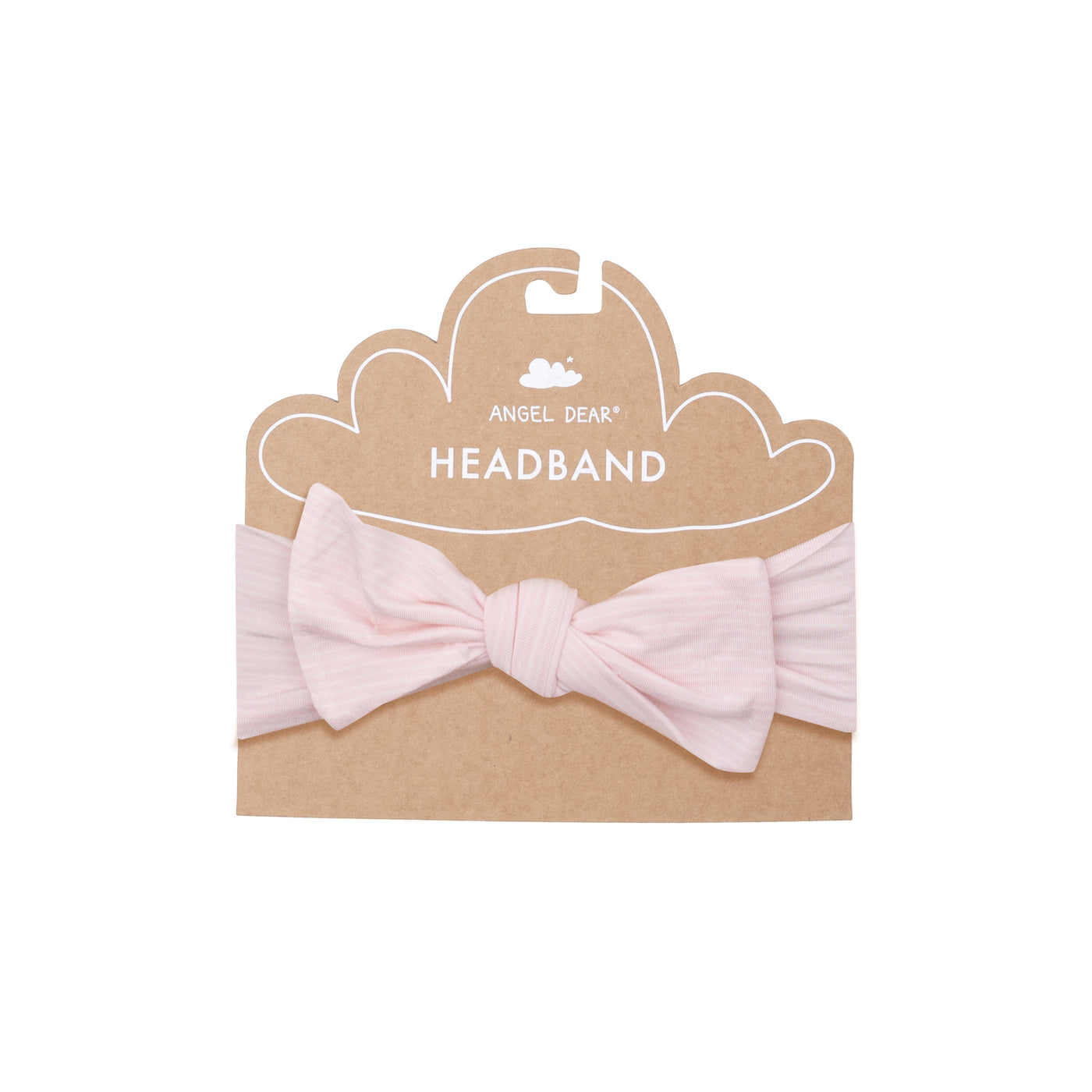 Headband - Light Pink Stripe-Angel Dear