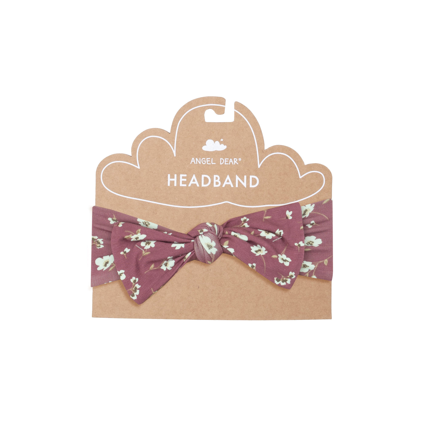 Headband - Plum Floral-Angel Dear