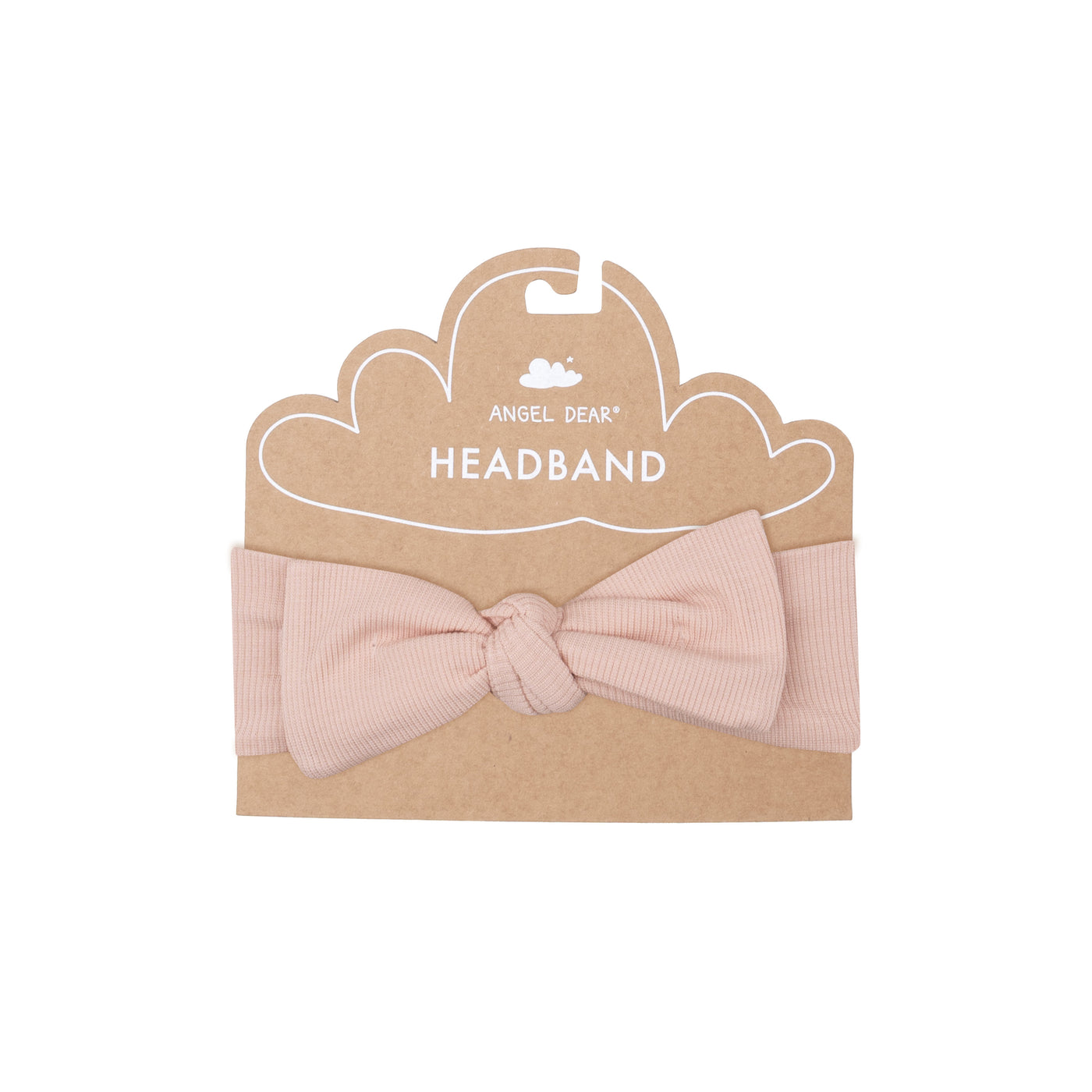 Headband - Basic - Solid Pale Blush-Angel Dear