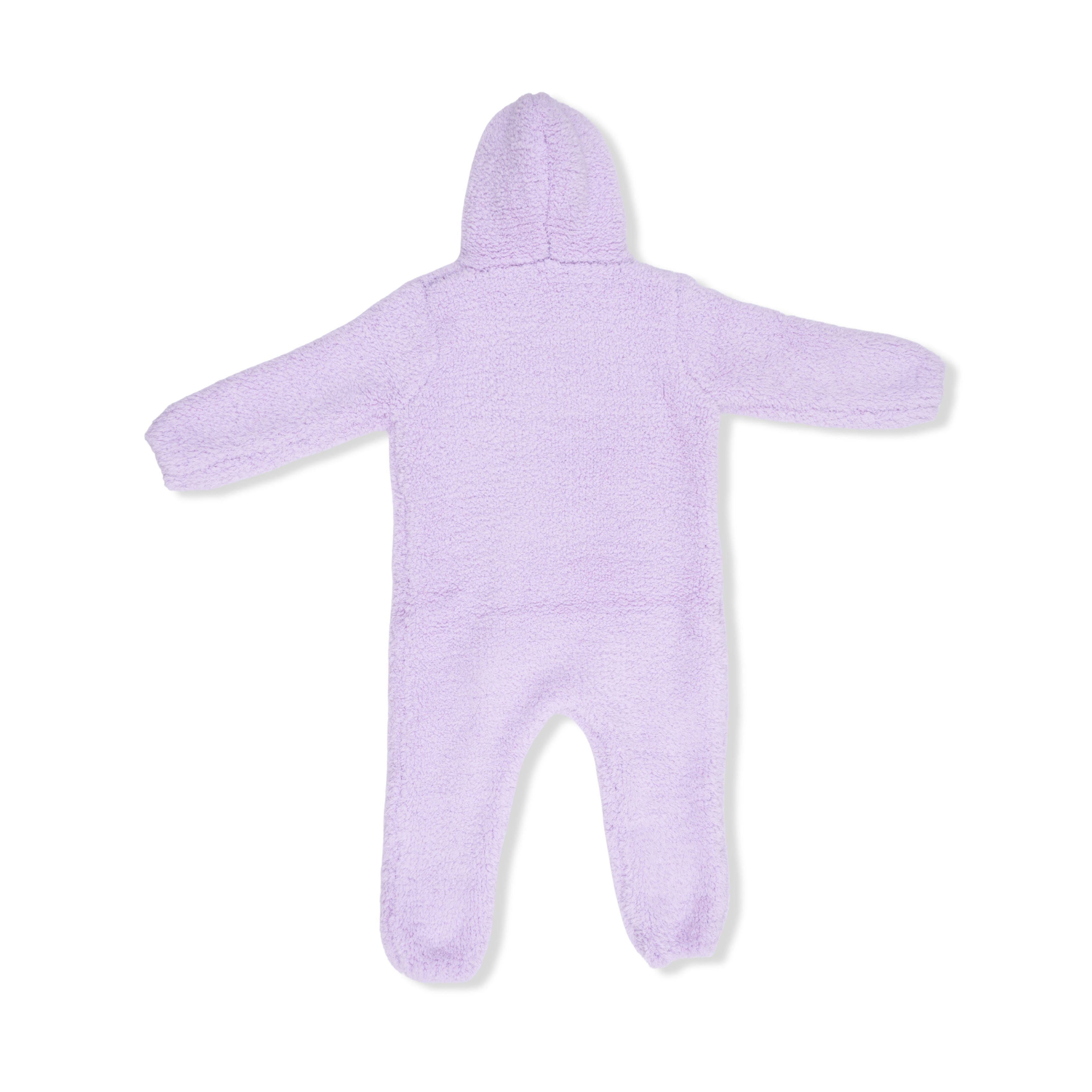 Chenille - Lavender Hooded Romper-Angel Dear