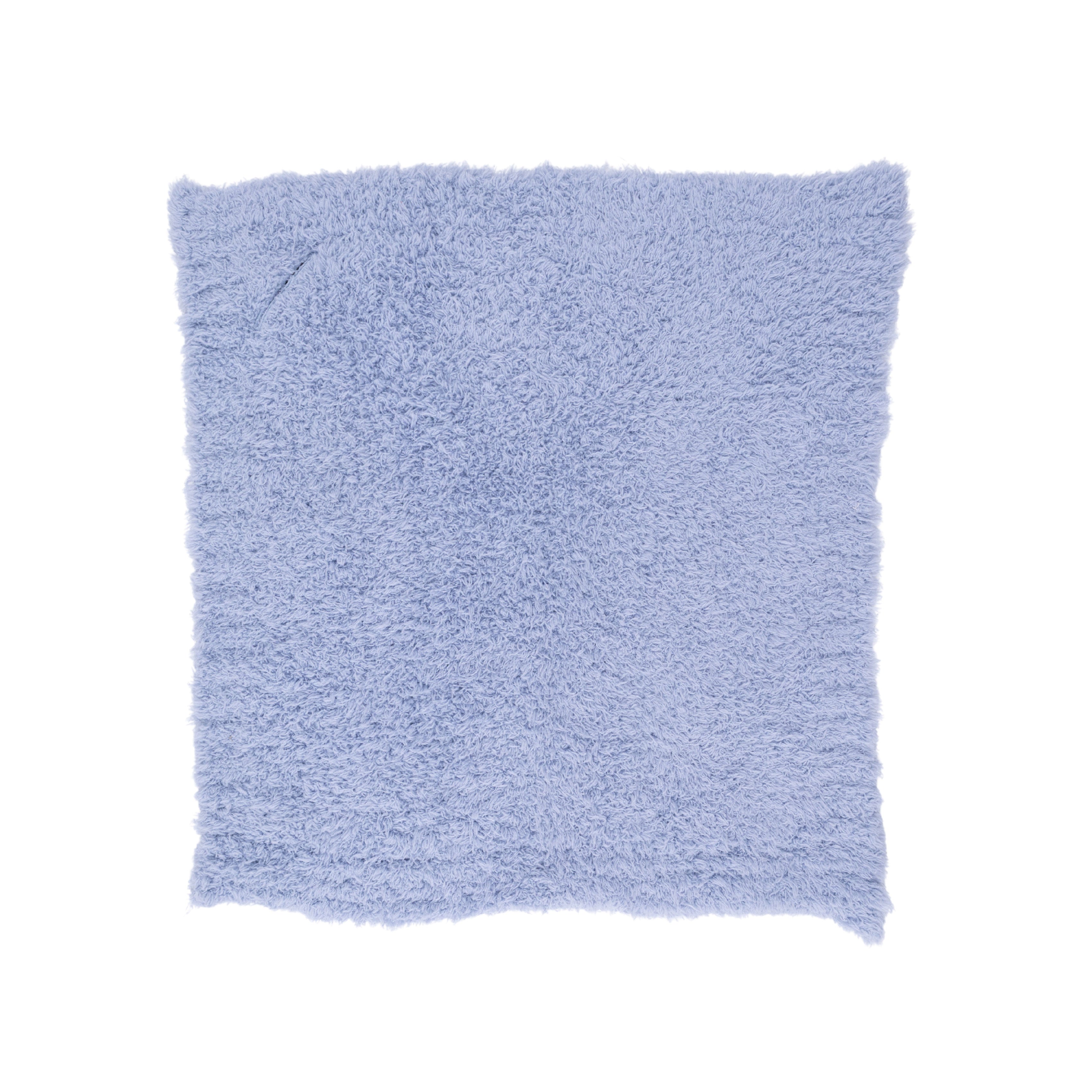 Chenille - Dusty Blue Mini Chenille Pacifier Holder Blanket