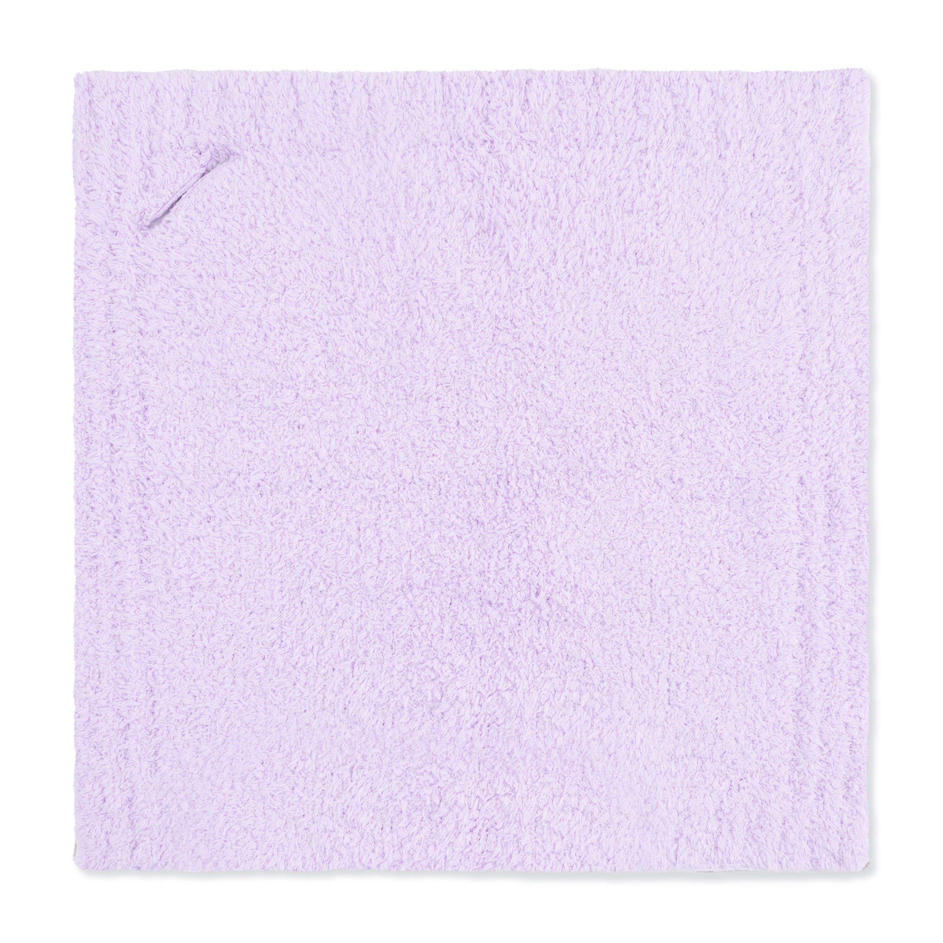 Chenille - Lavender Mini Chenille Pacifier Holder Blanket