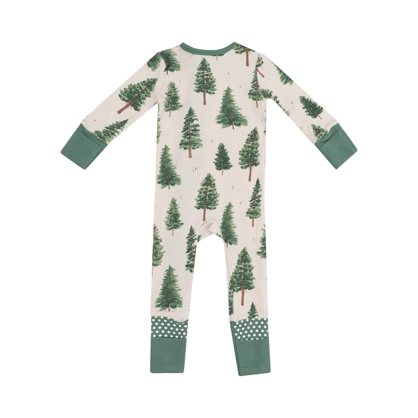 2 Way Zipper Romper - Forest Trees-Angel Dear