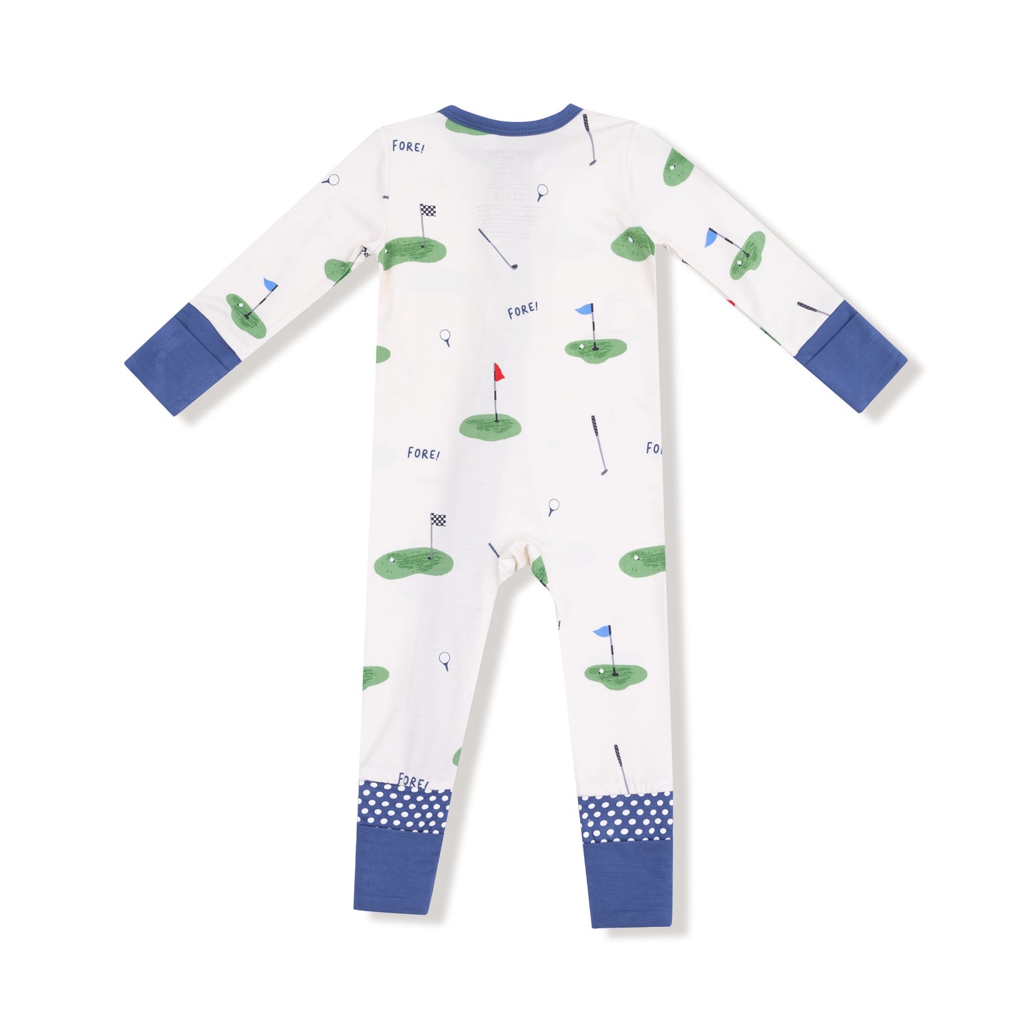 Convertible Romper in our  All Fore Golf print from Angel Dear