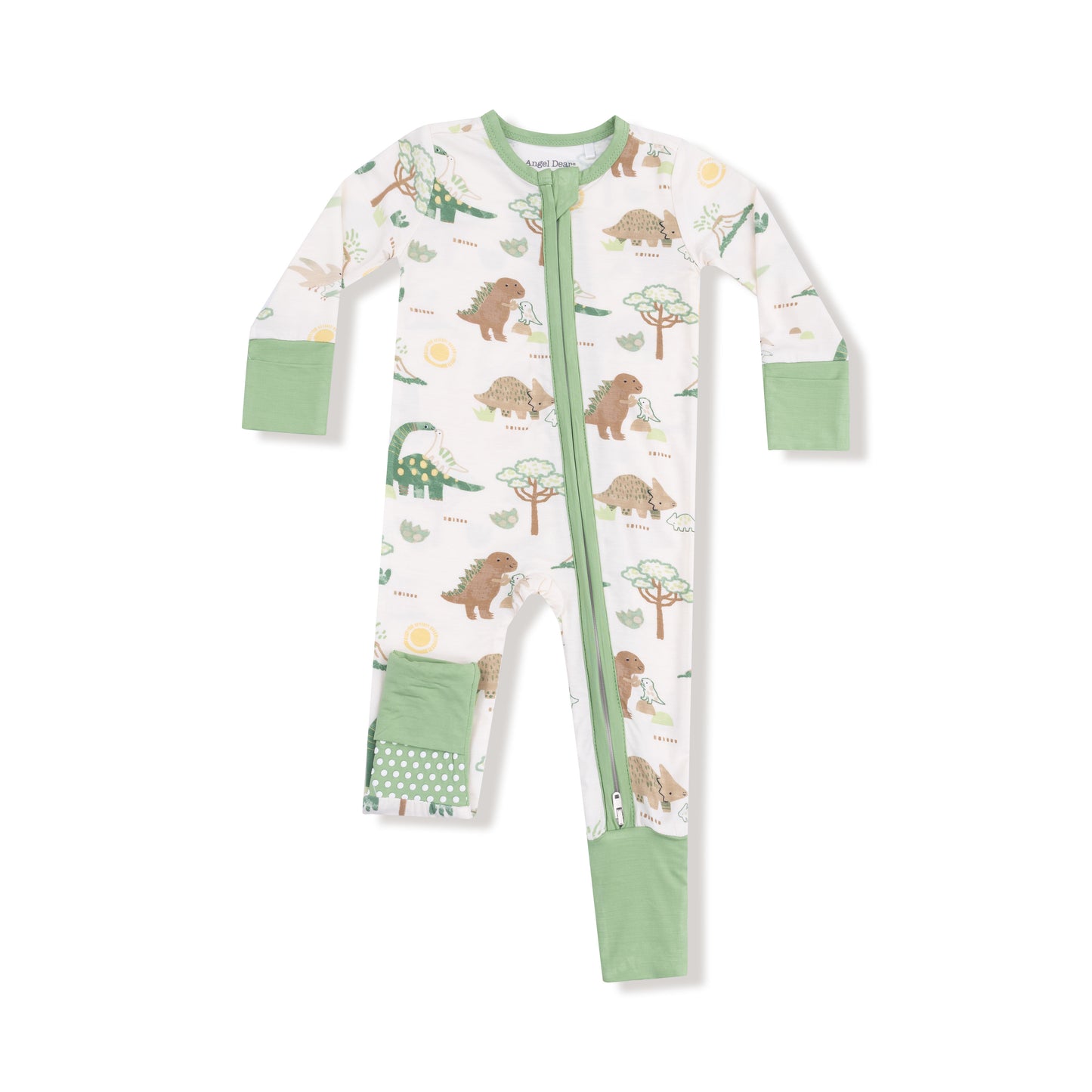 Convertible Romper in our  Baby Love Dinos print from Angel Dear