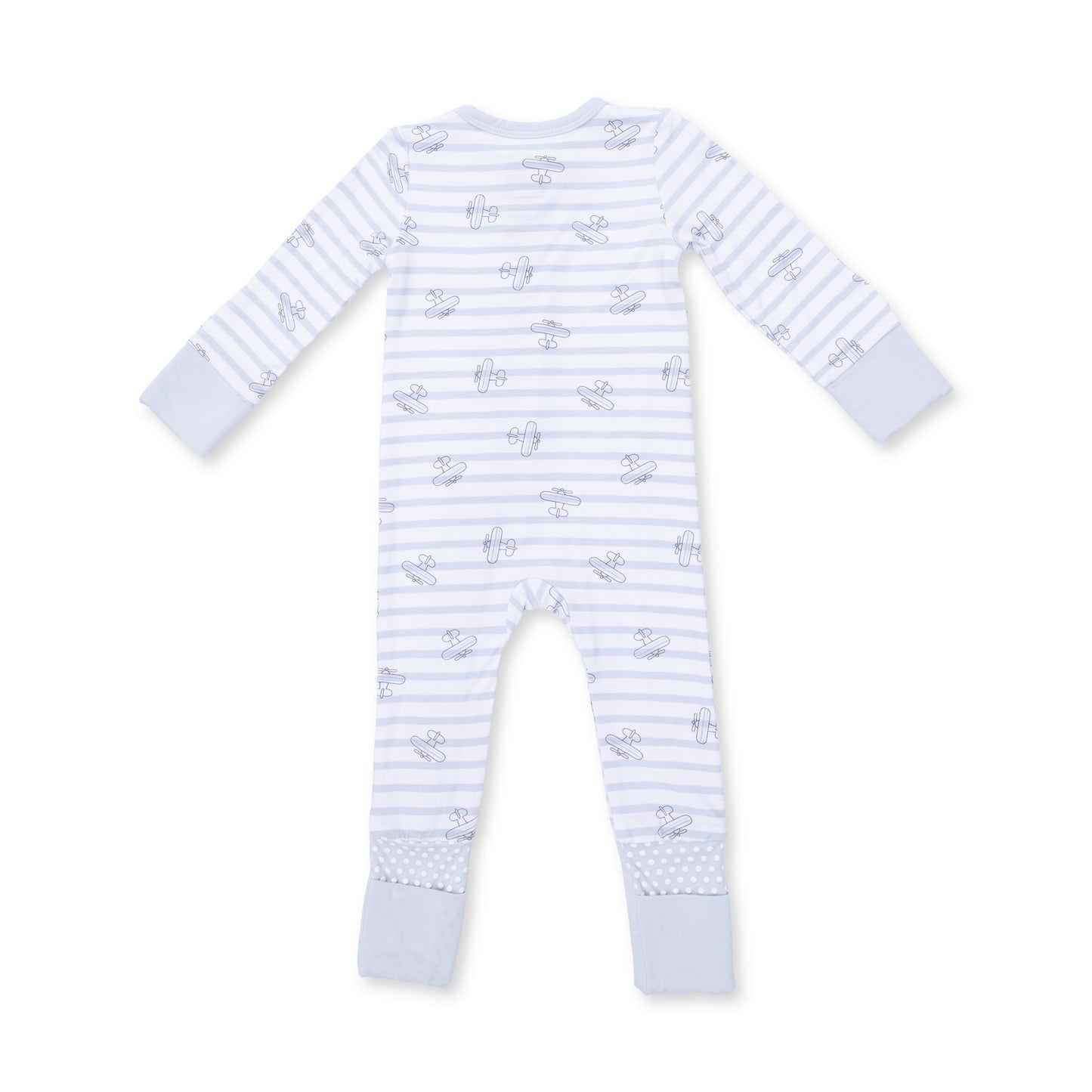 Airplane Stripe - Convertible Romper