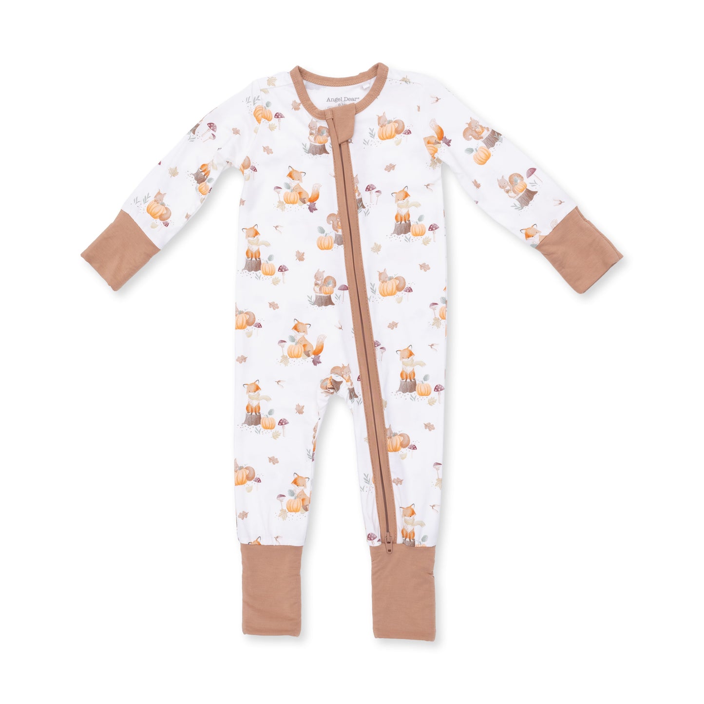 Woodland Animals with Pumpkins - Convertible Romper