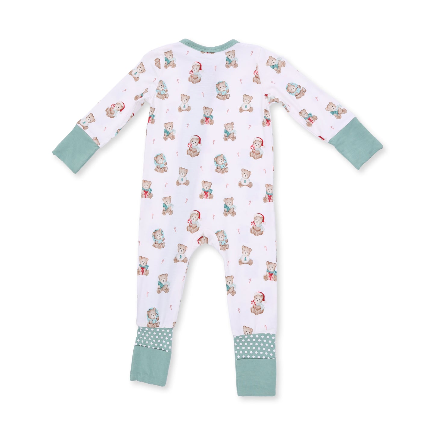 Christmas Teddy Bears Uni - Convertible Romper
