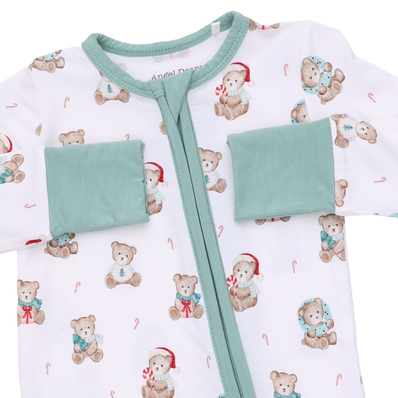 Christmas Teddy Bears Uni - Convertible Romper