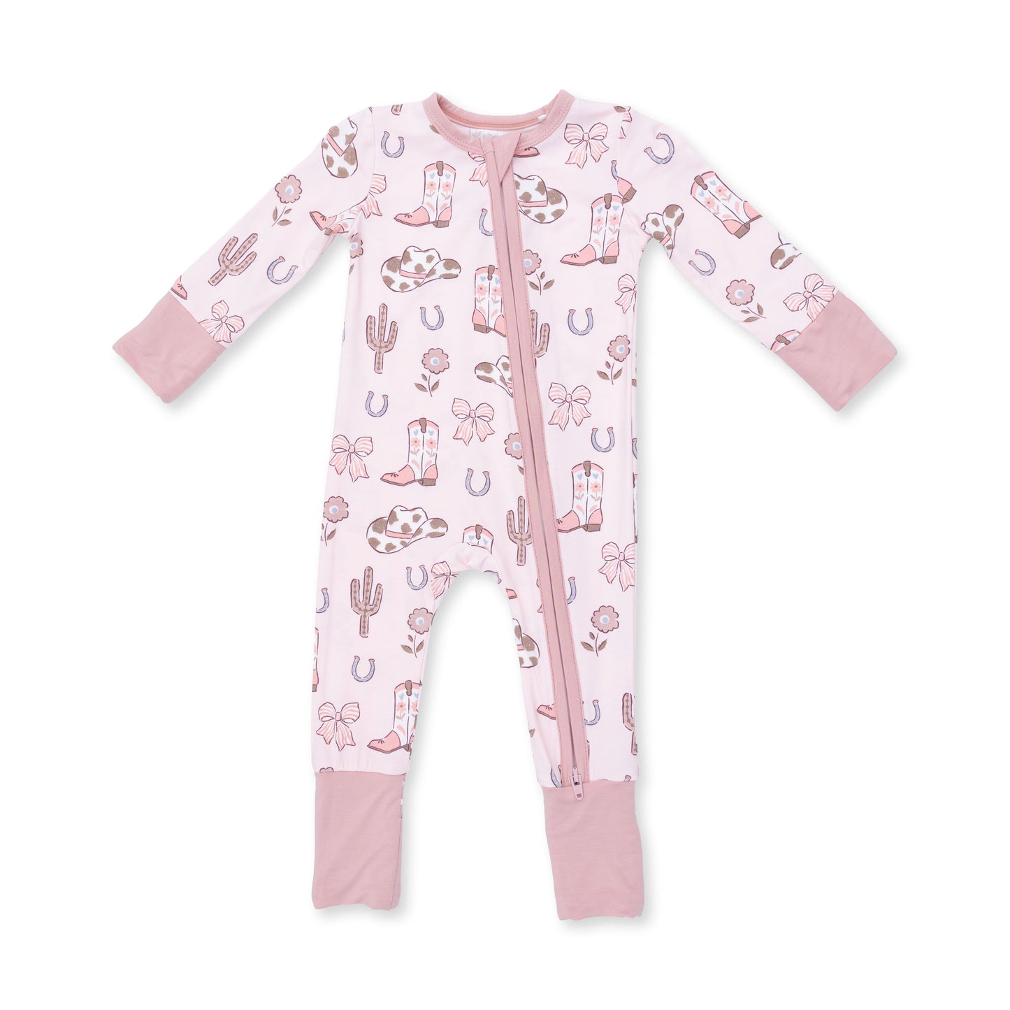 Cowgirl Boots and Bows - Convertible Romper