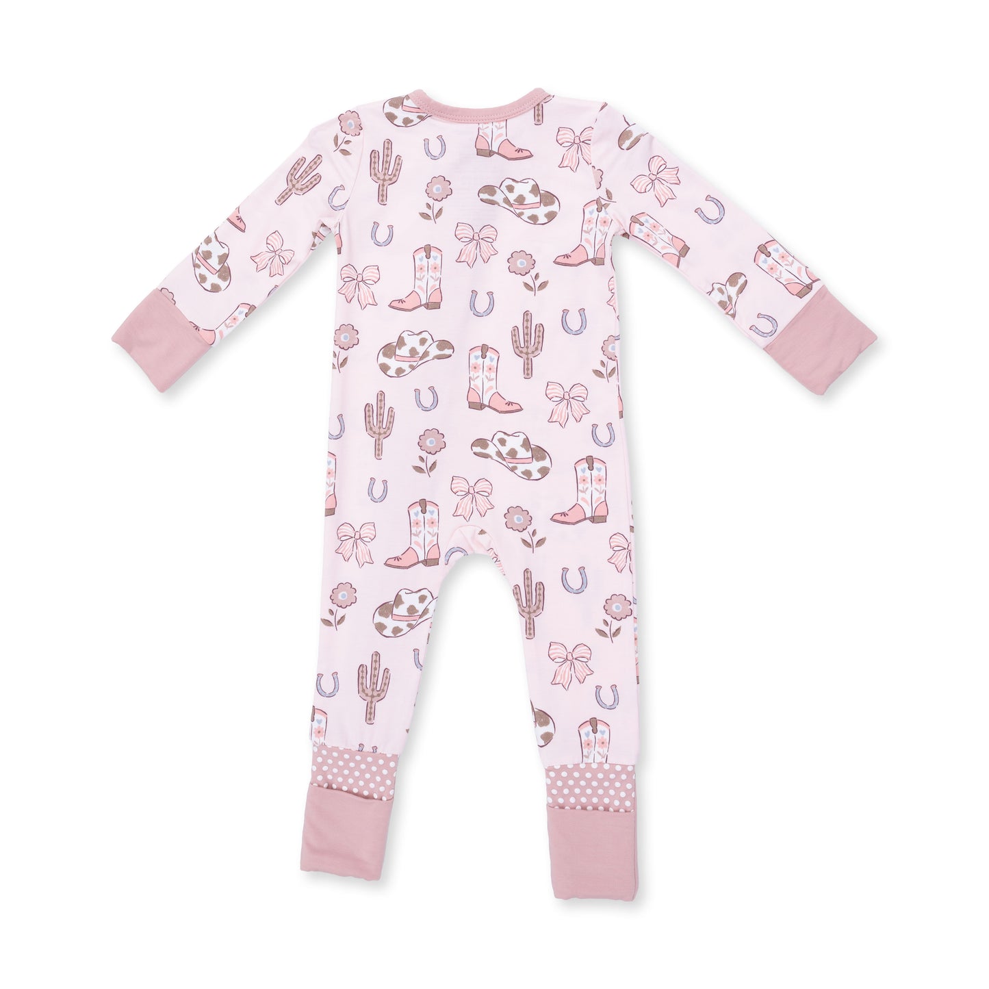 Cowgirl Boots and Bows - Convertible Romper