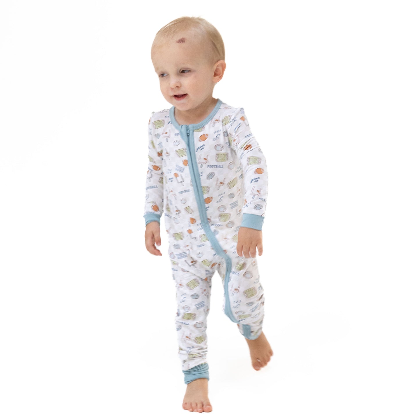 Football Check - Convertible Romper