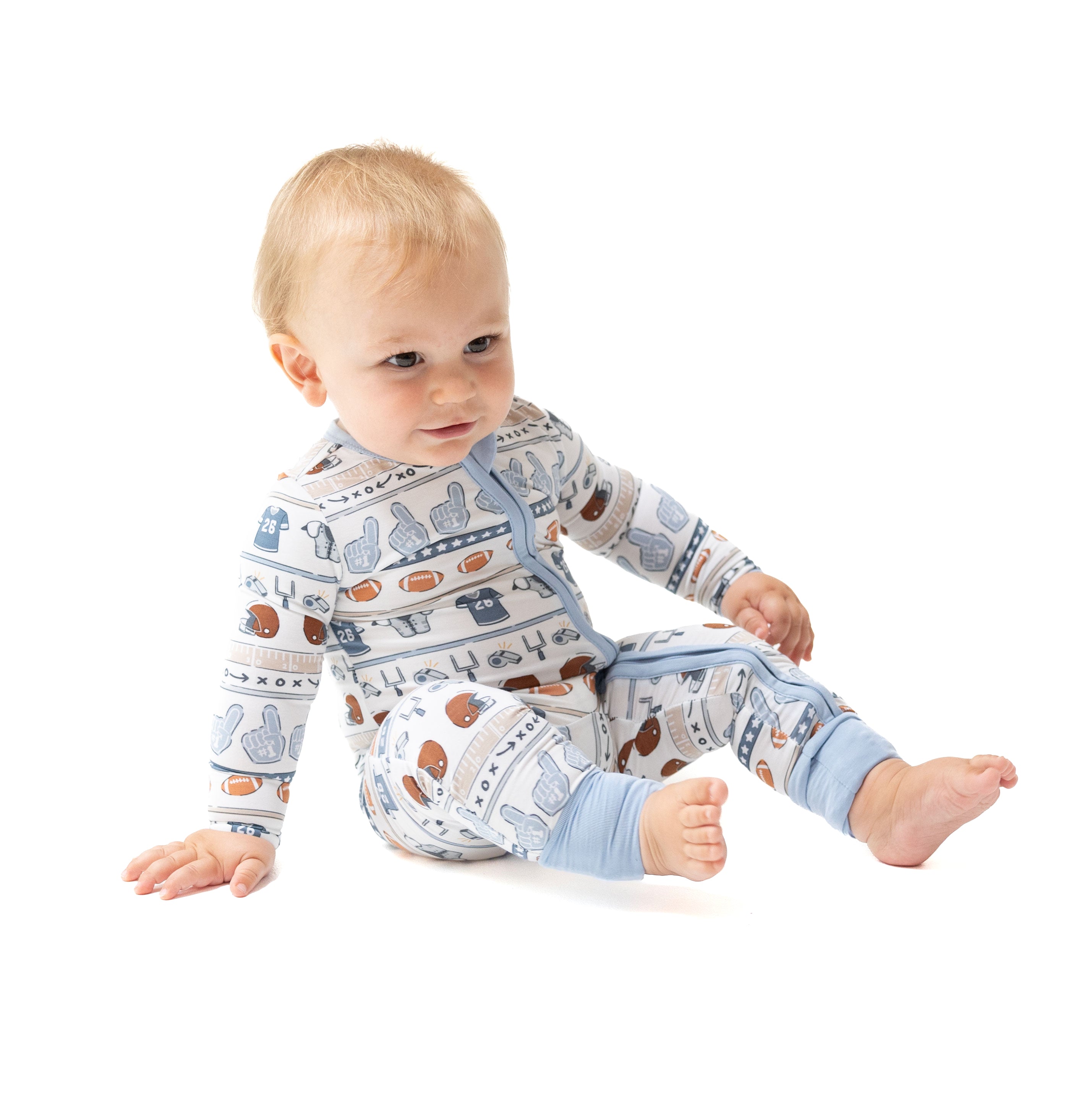 Football Stripe - Convertible Romper
