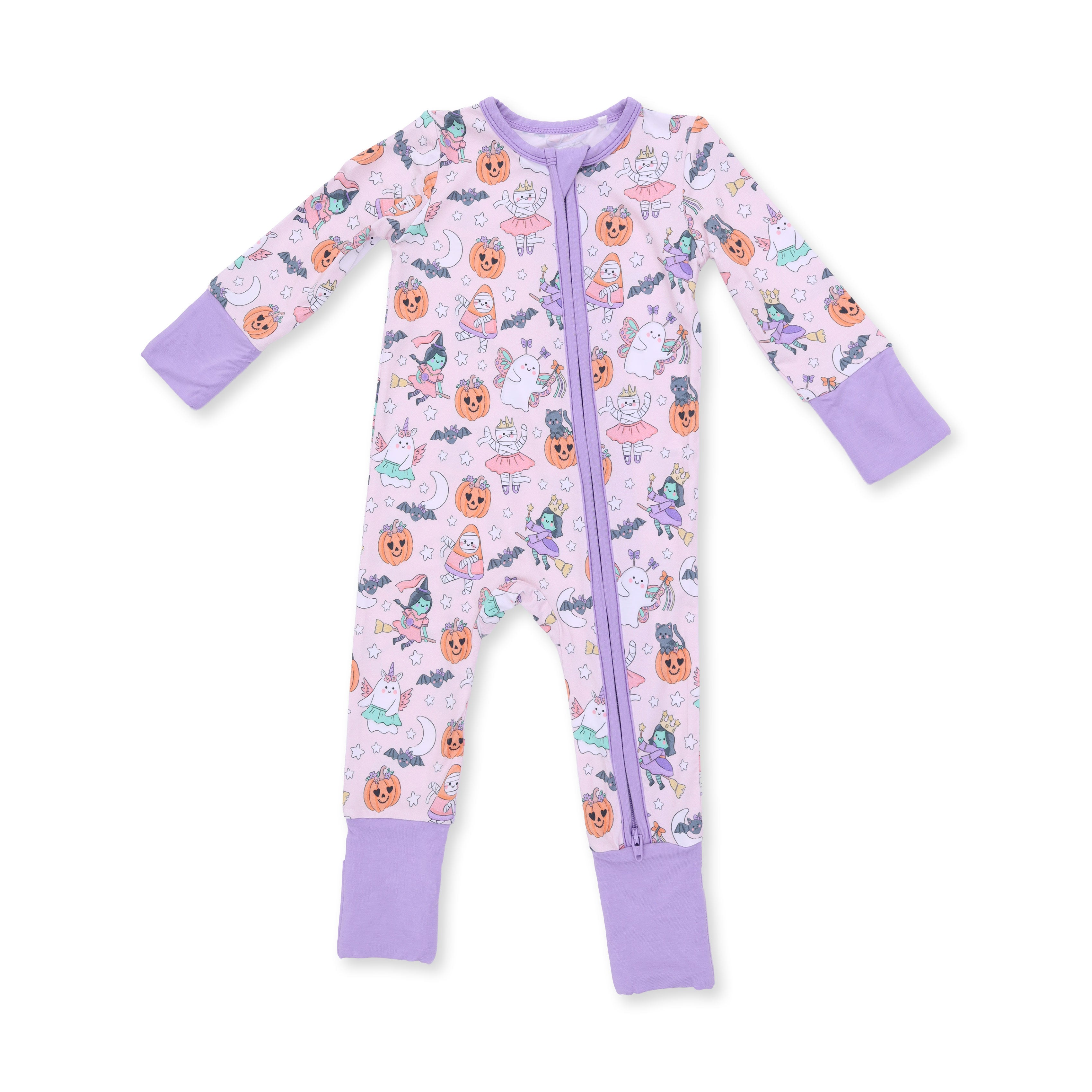 Halloween Monster Dress Up Pink - Convertible Romper