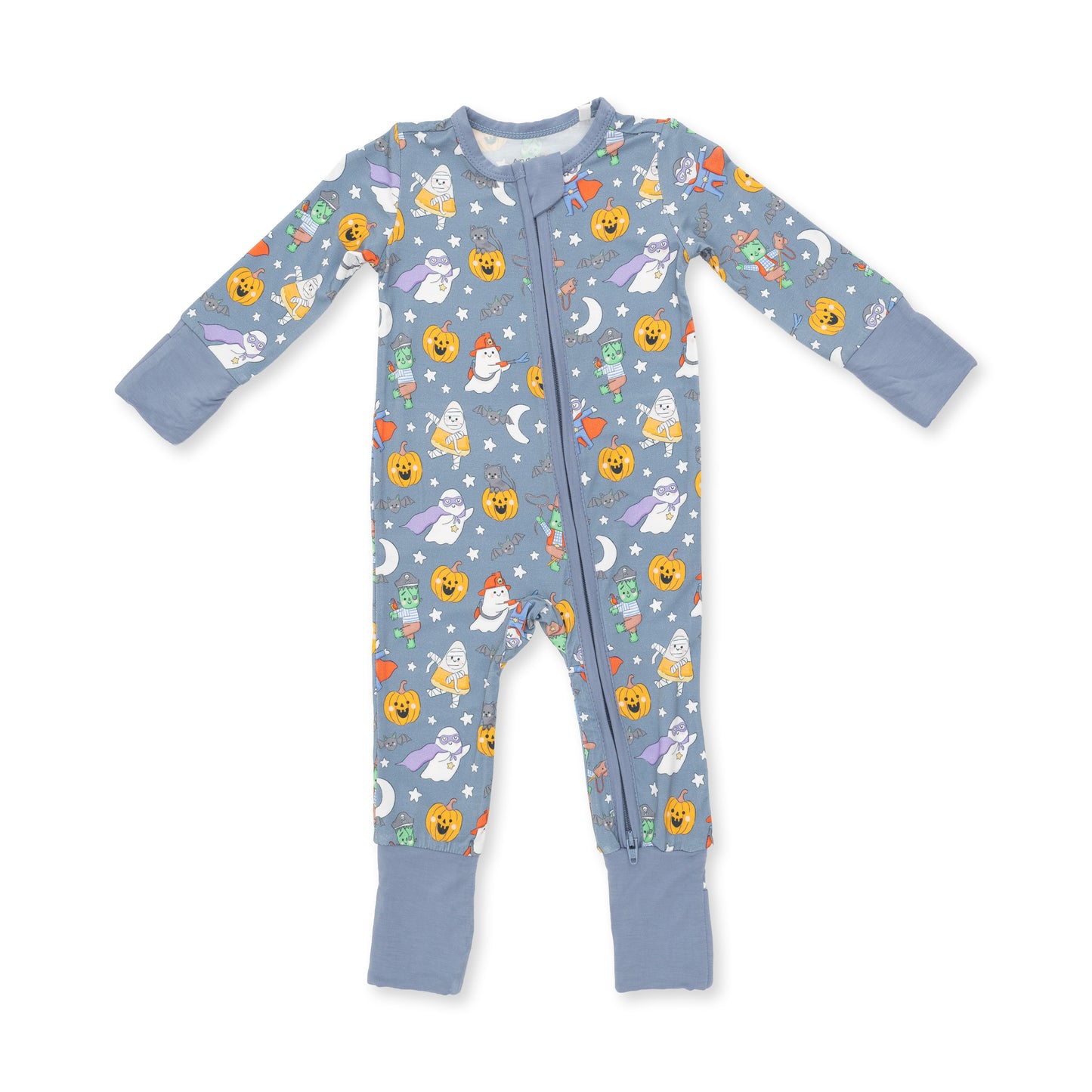 Halloween Monster Dress Up Blue - Convertible Romper