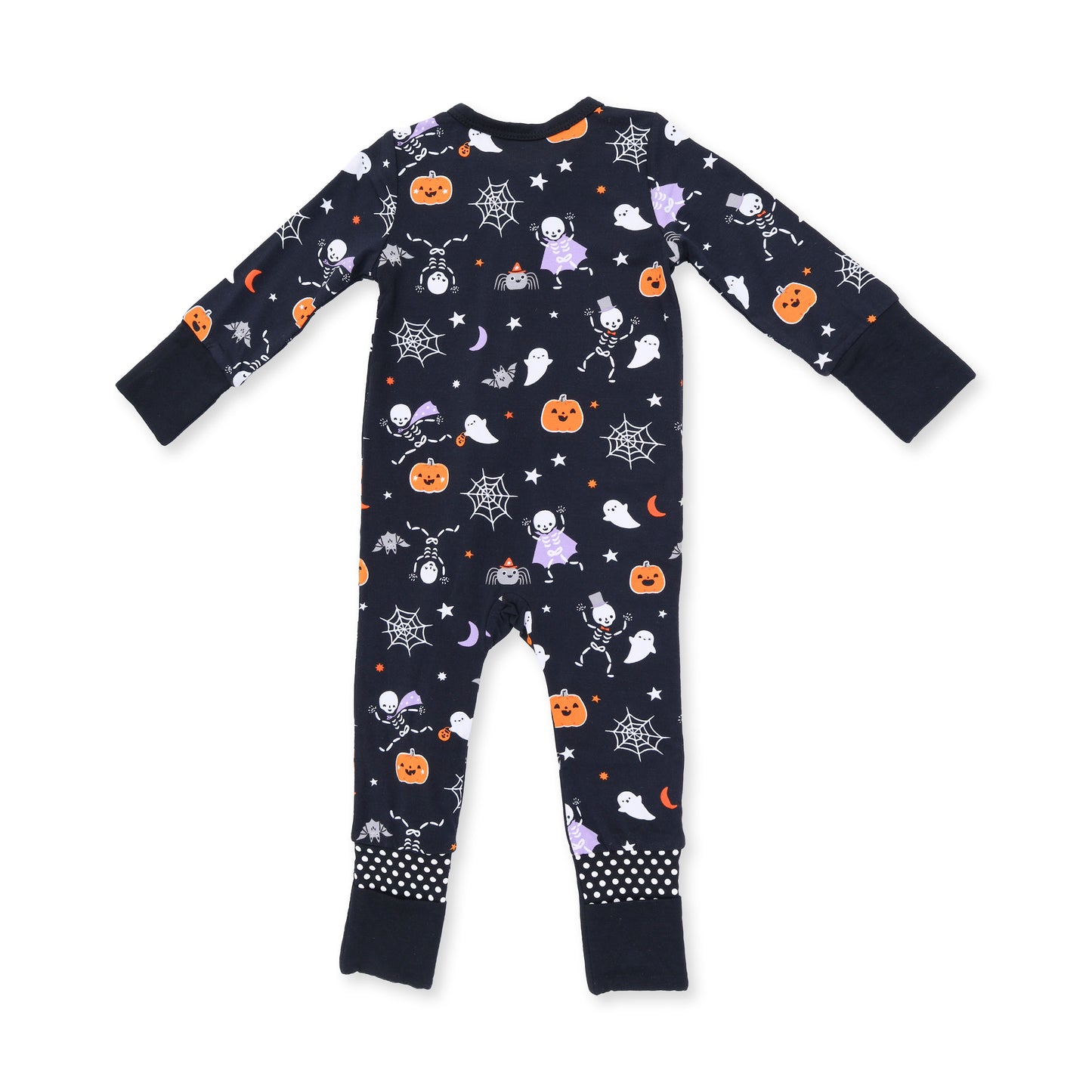Halloween Skeleton Buddies - Glow in the Dark - Convertible Romper