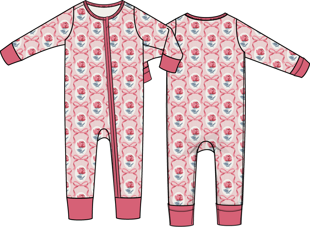 Leslie Rose - Convertible Romper