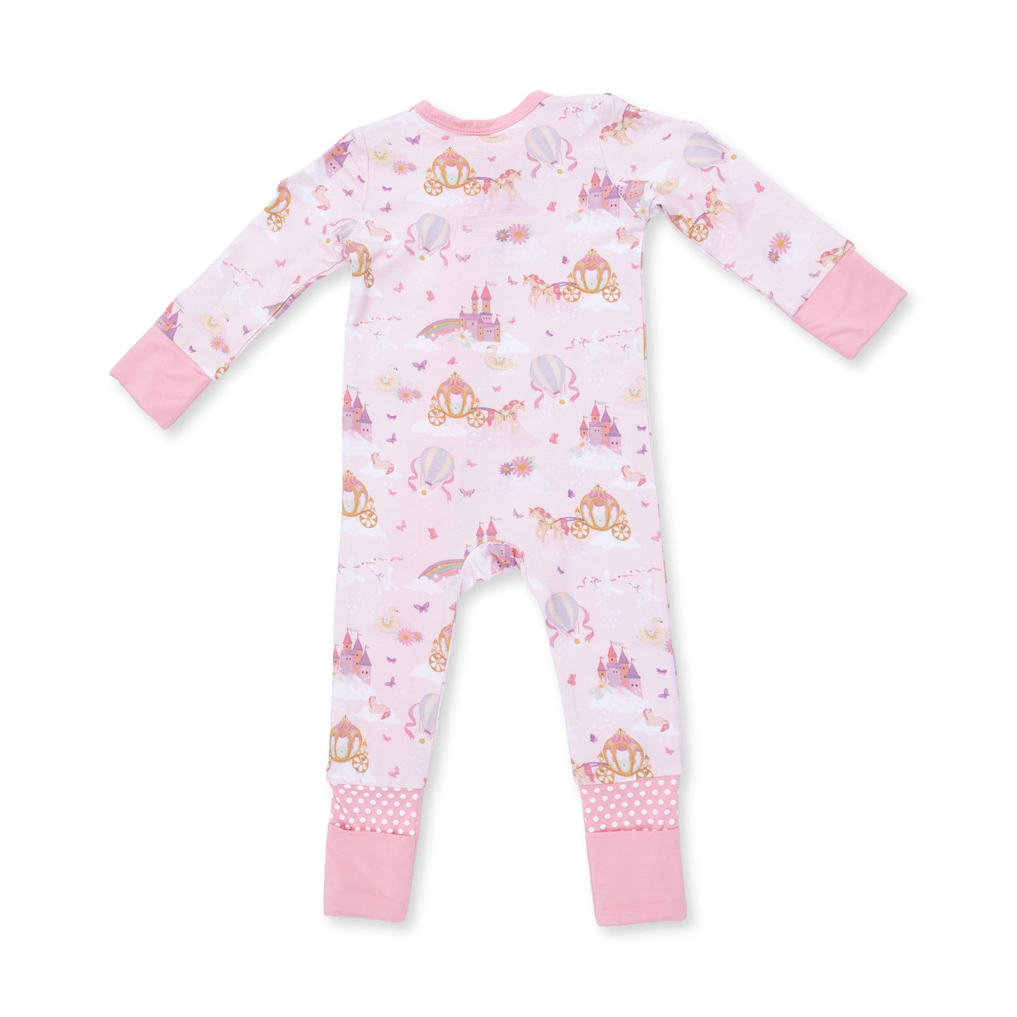 Princess Unicorns and Castle - Convertible Romper