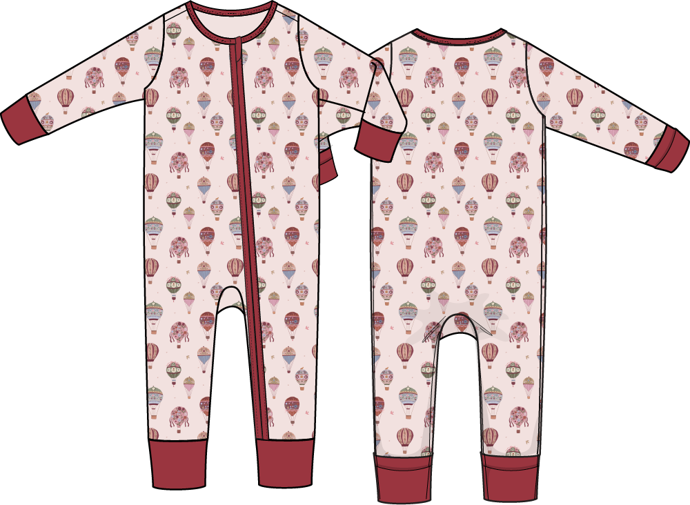 Hot Air Balloon - Convertible Romper