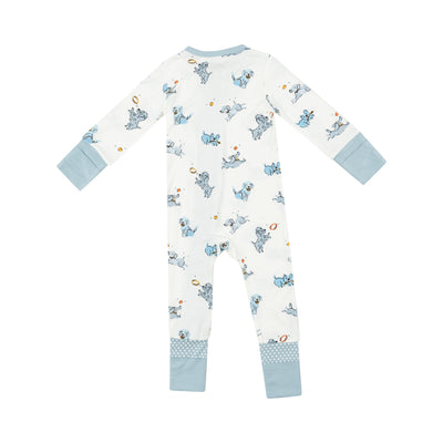 2 Way Zipper Romper - Playful Puppies-Angel Dear