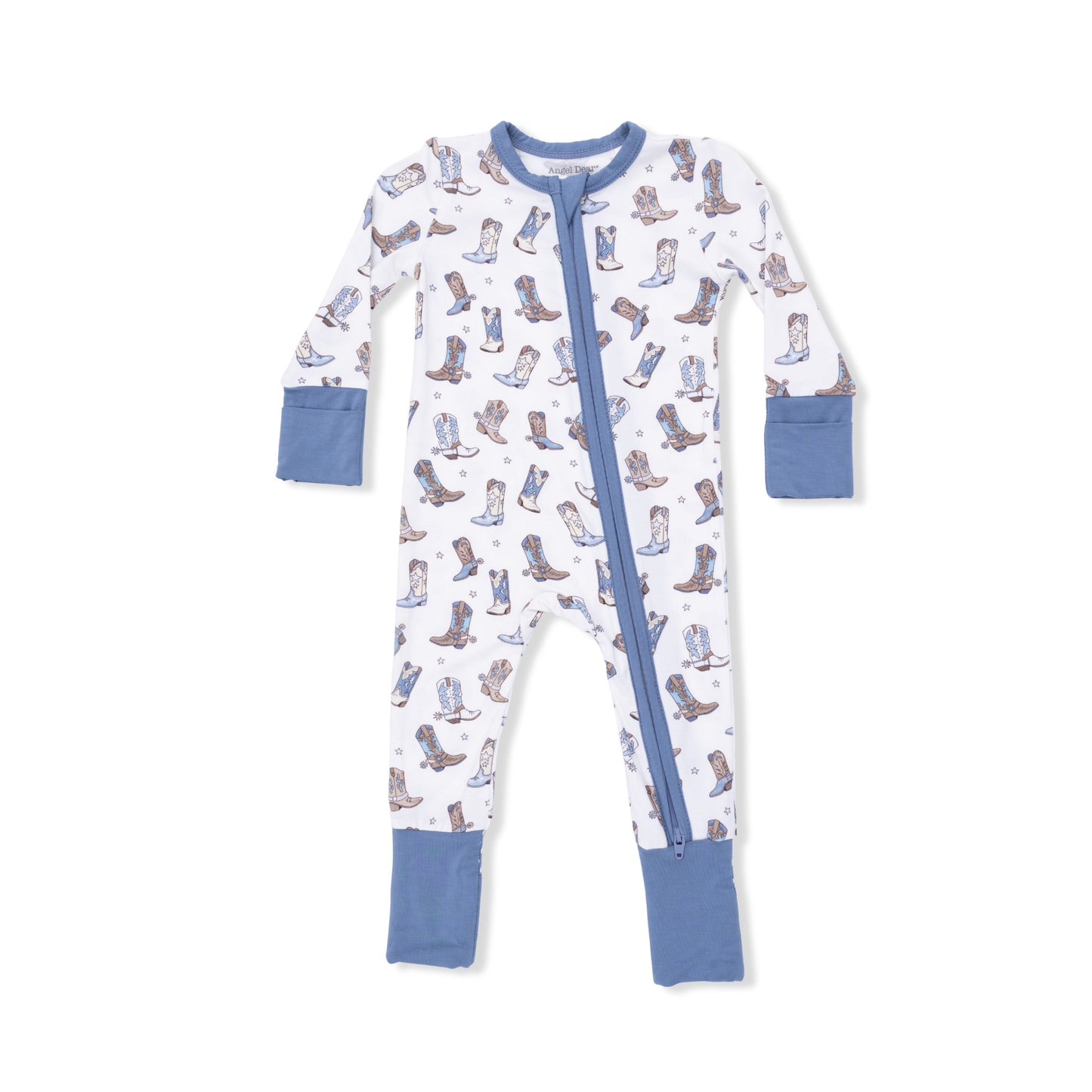 Cowboy Boots - Convertible Romper-Angel Dear