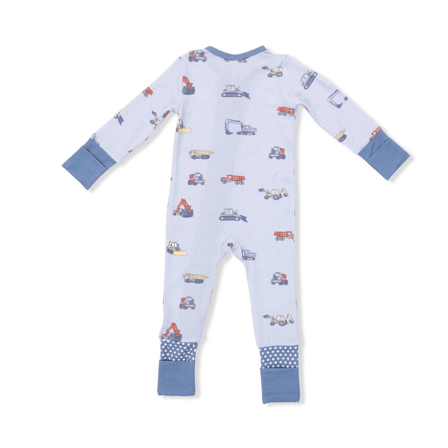 Construction Vehicles - Convertible Romper-Angel Dear